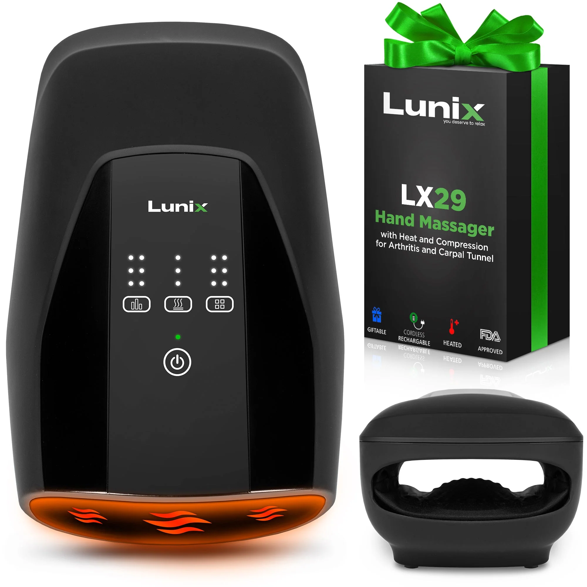 Lunix - LX29 Touchscreen Hand Massager