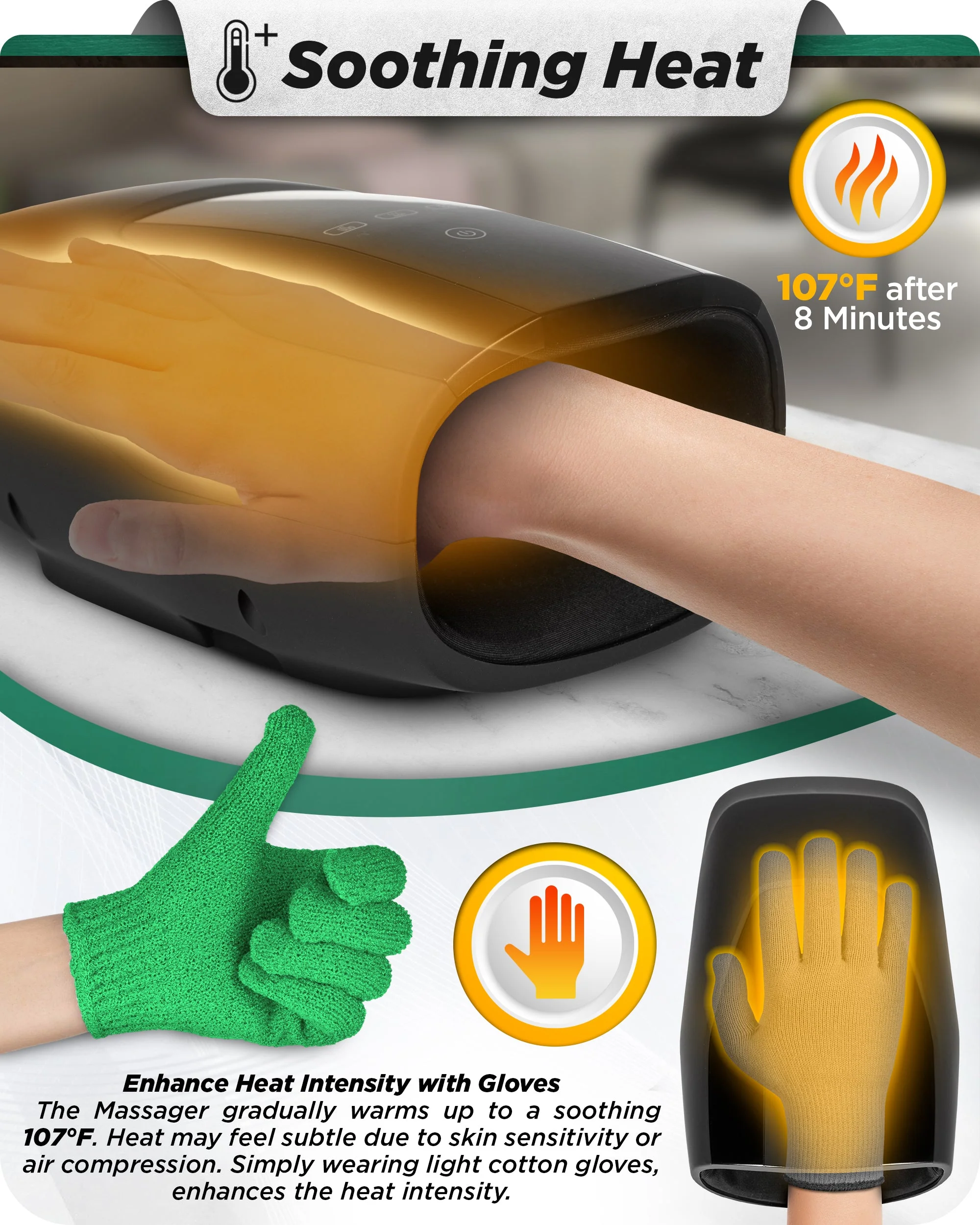 Lunix - LX29 Touchscreen Hand Massager - Image 8
