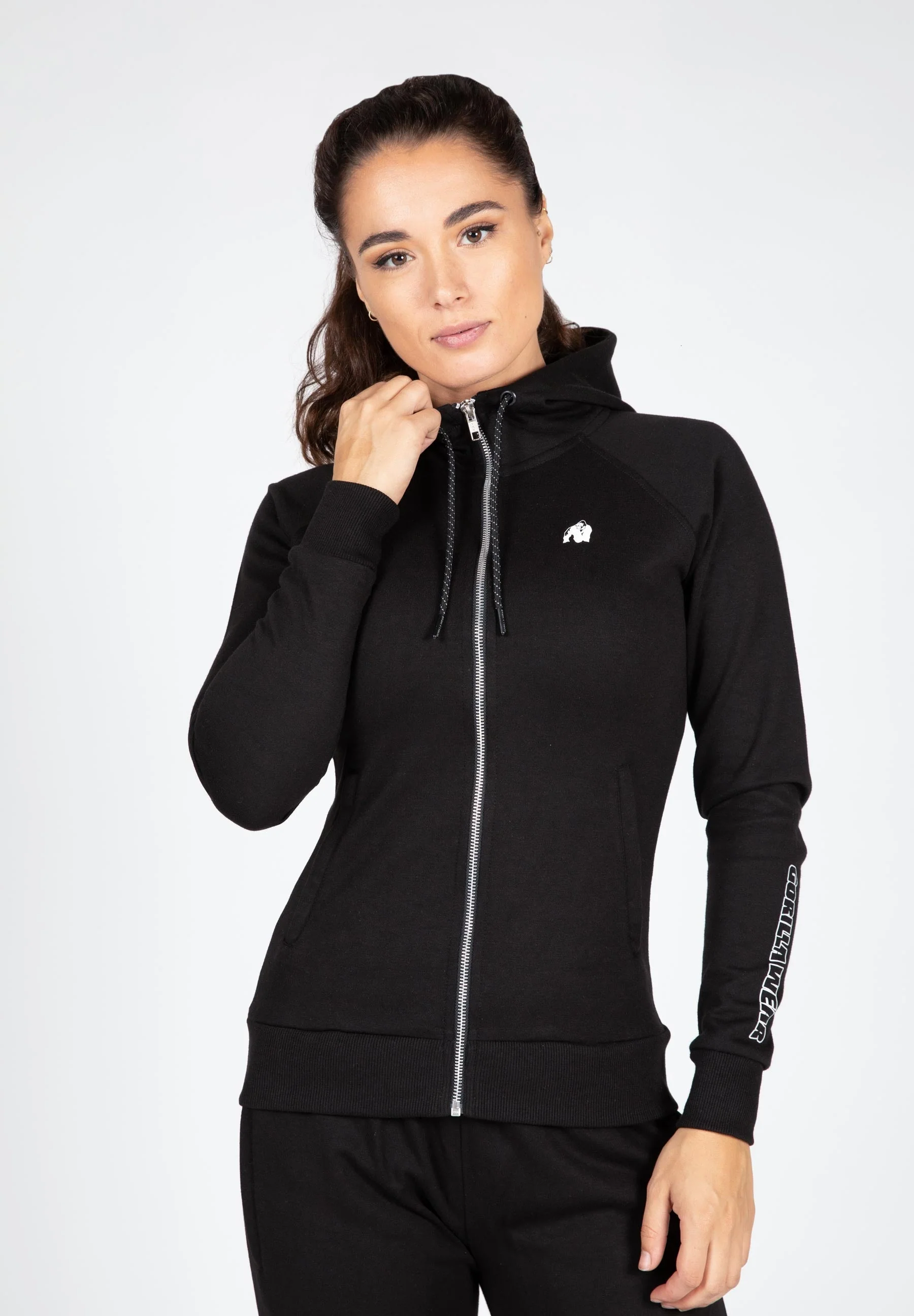Gorilla Wear - Marion Zipped Hoodie - Black