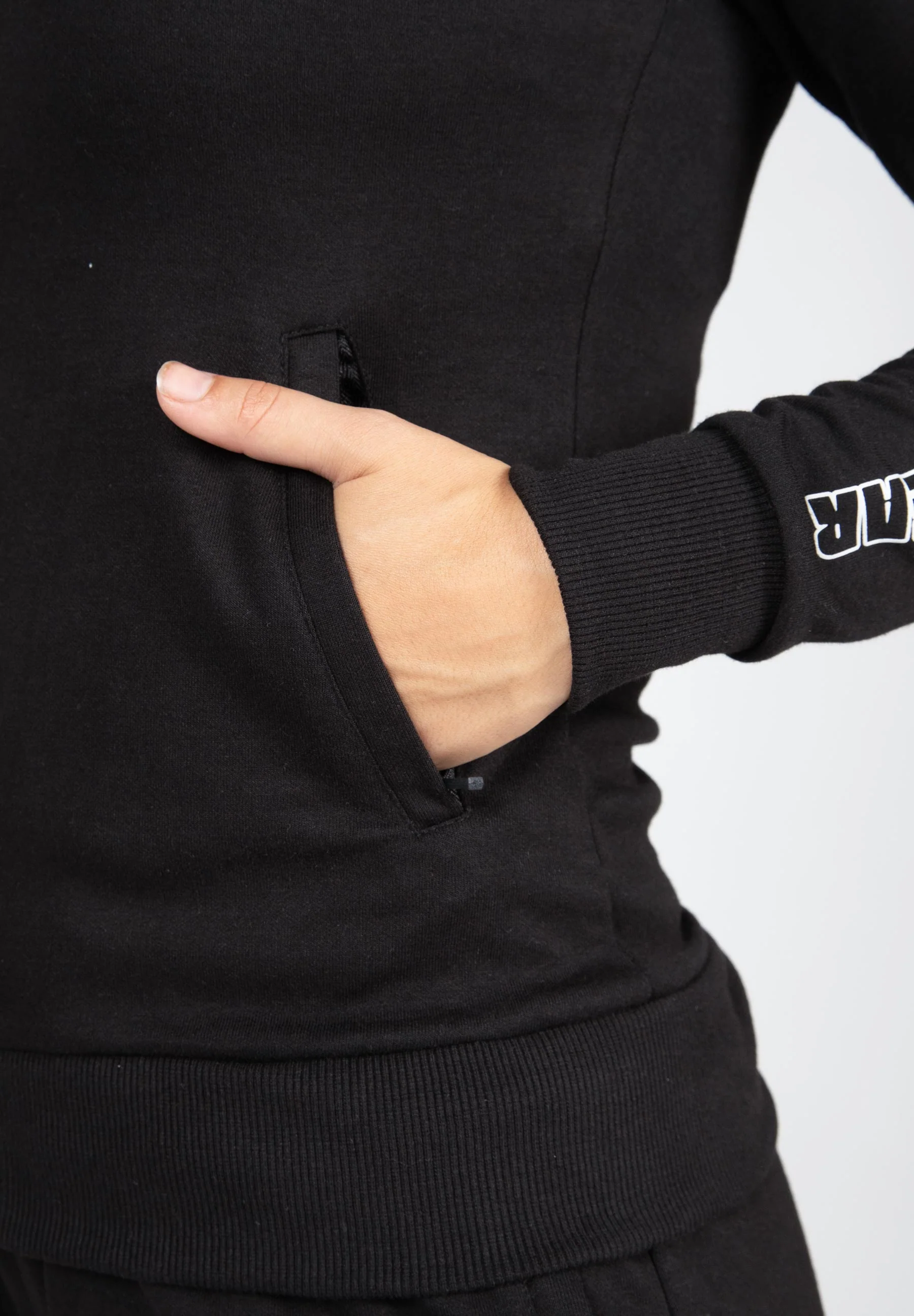 Gorilla Wear - Marion Zipped Hoodie - Black - Image 5