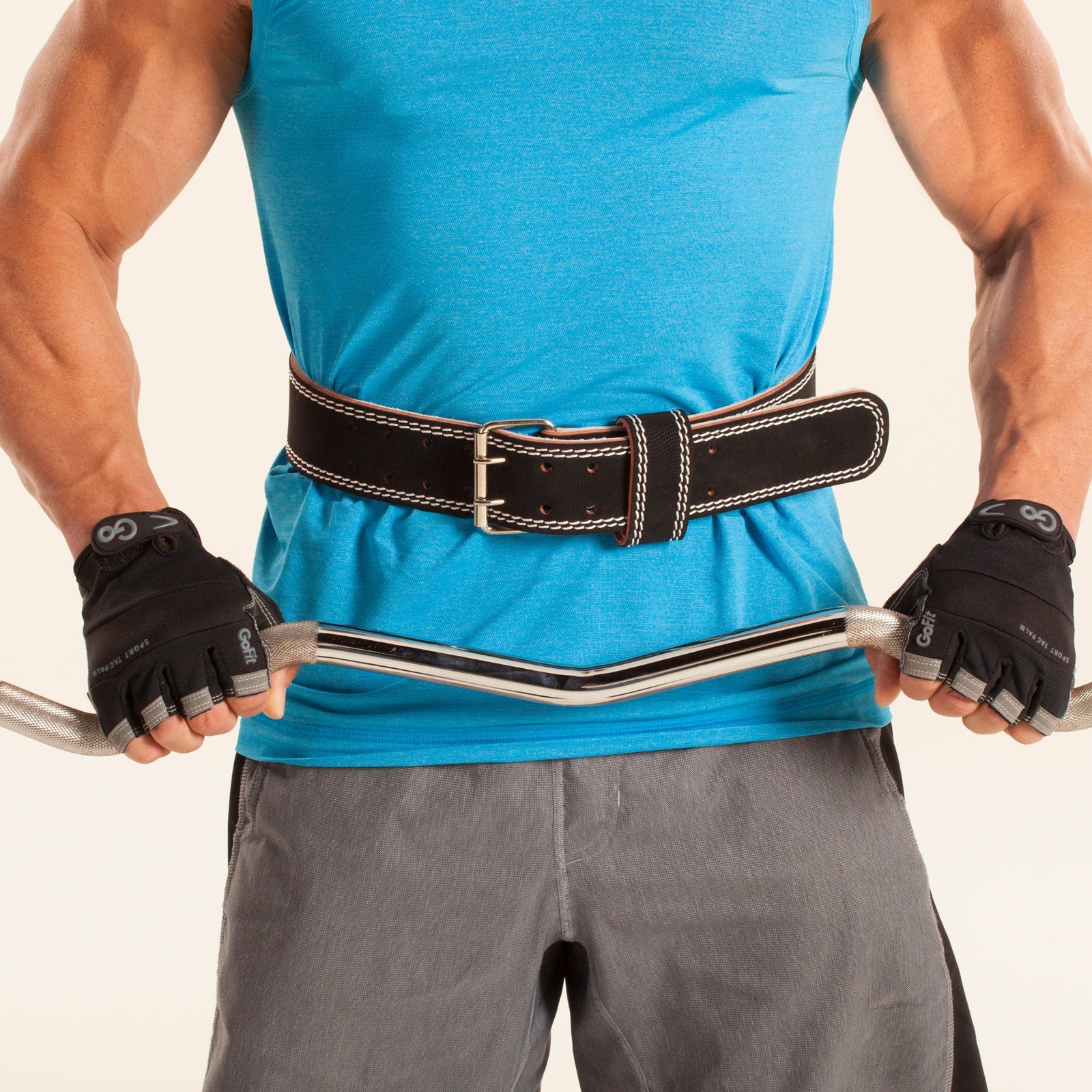 GoFit - Men's Sport-Tac Pro Trainer Gloves - Image 2