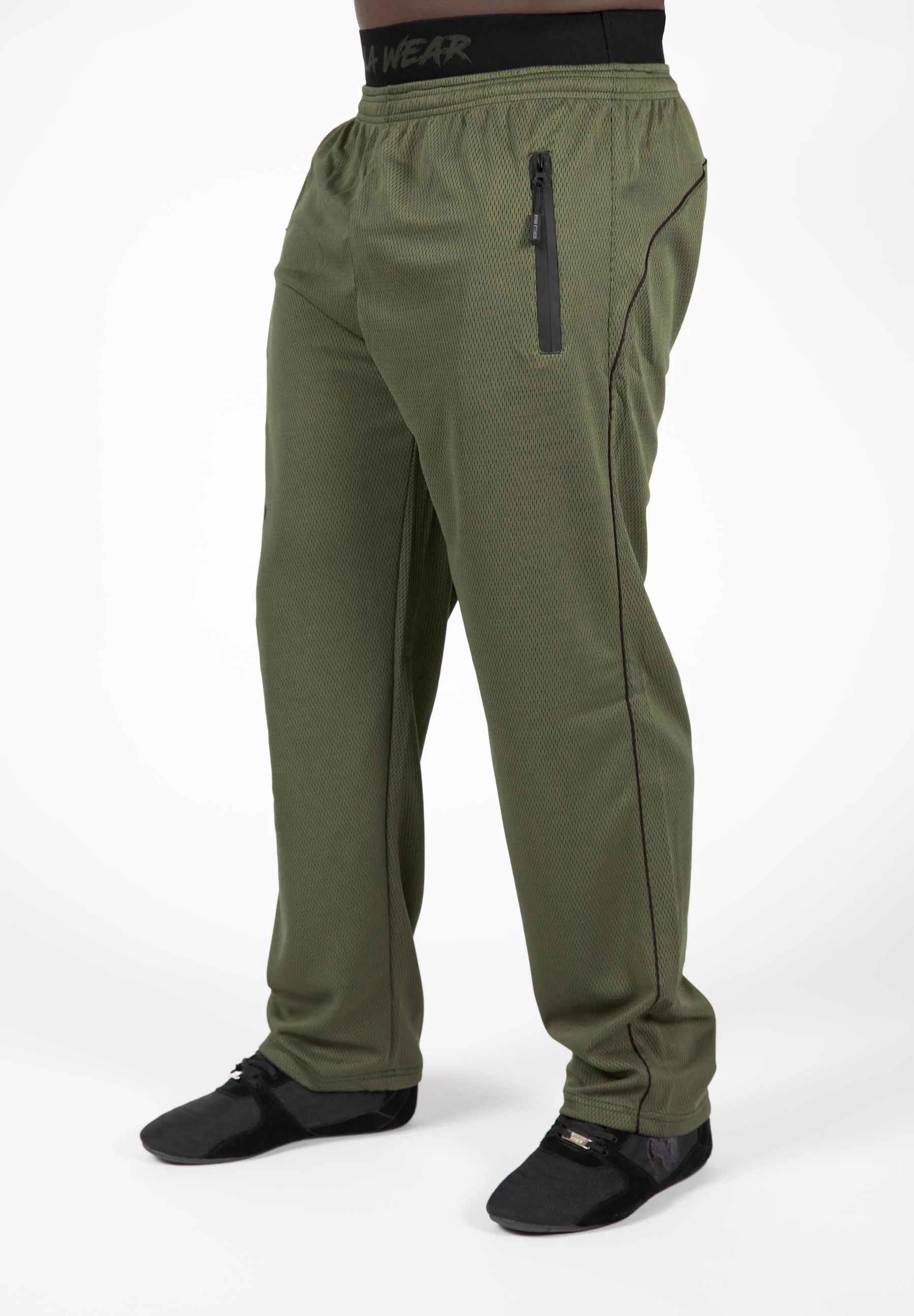 Gorilla Wear - Mercury Mesh Pants - Army Green/Black - Image 2
