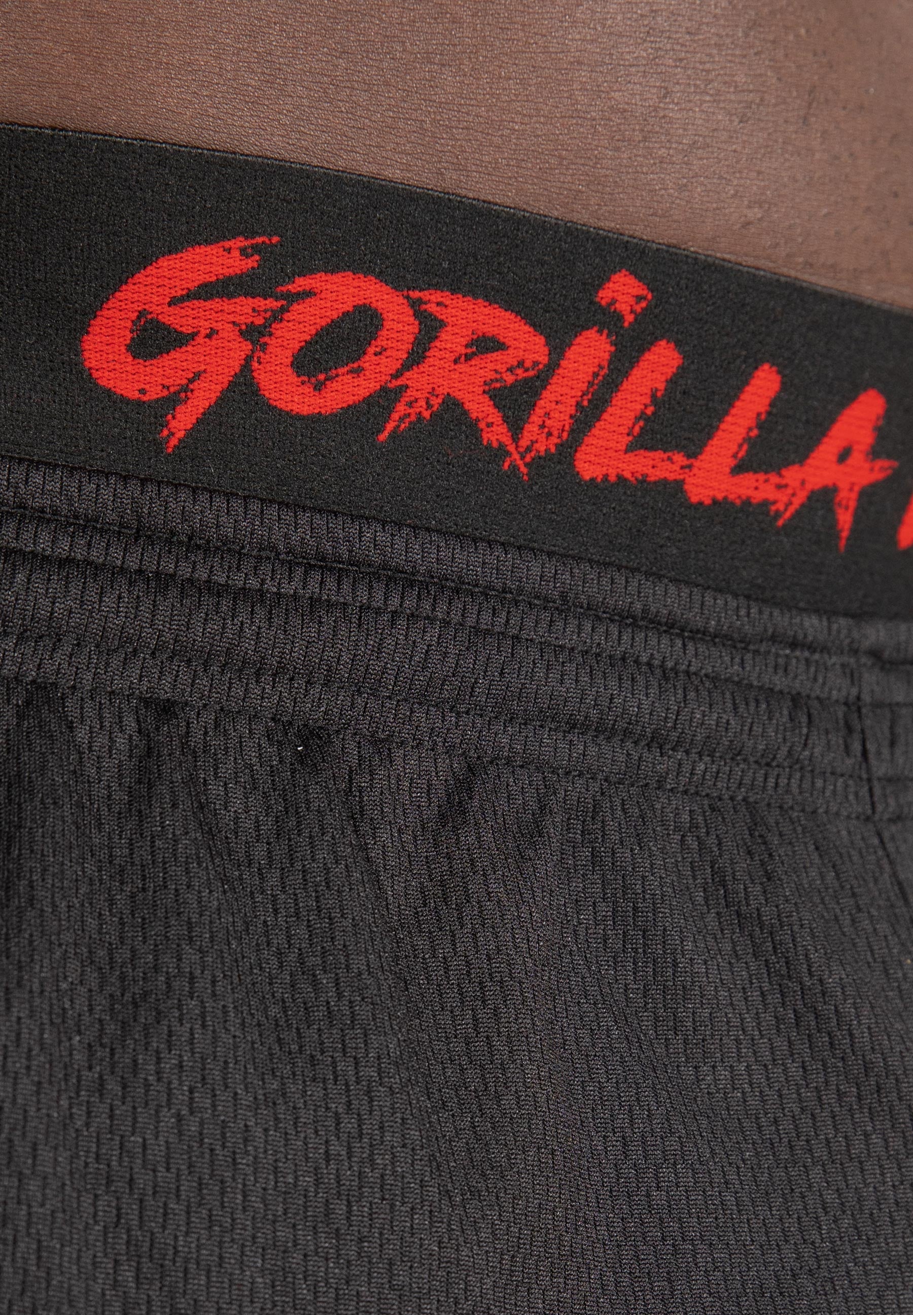 Gorilla Wear - Mercury Mesh Pants - Black/Red - Image 7