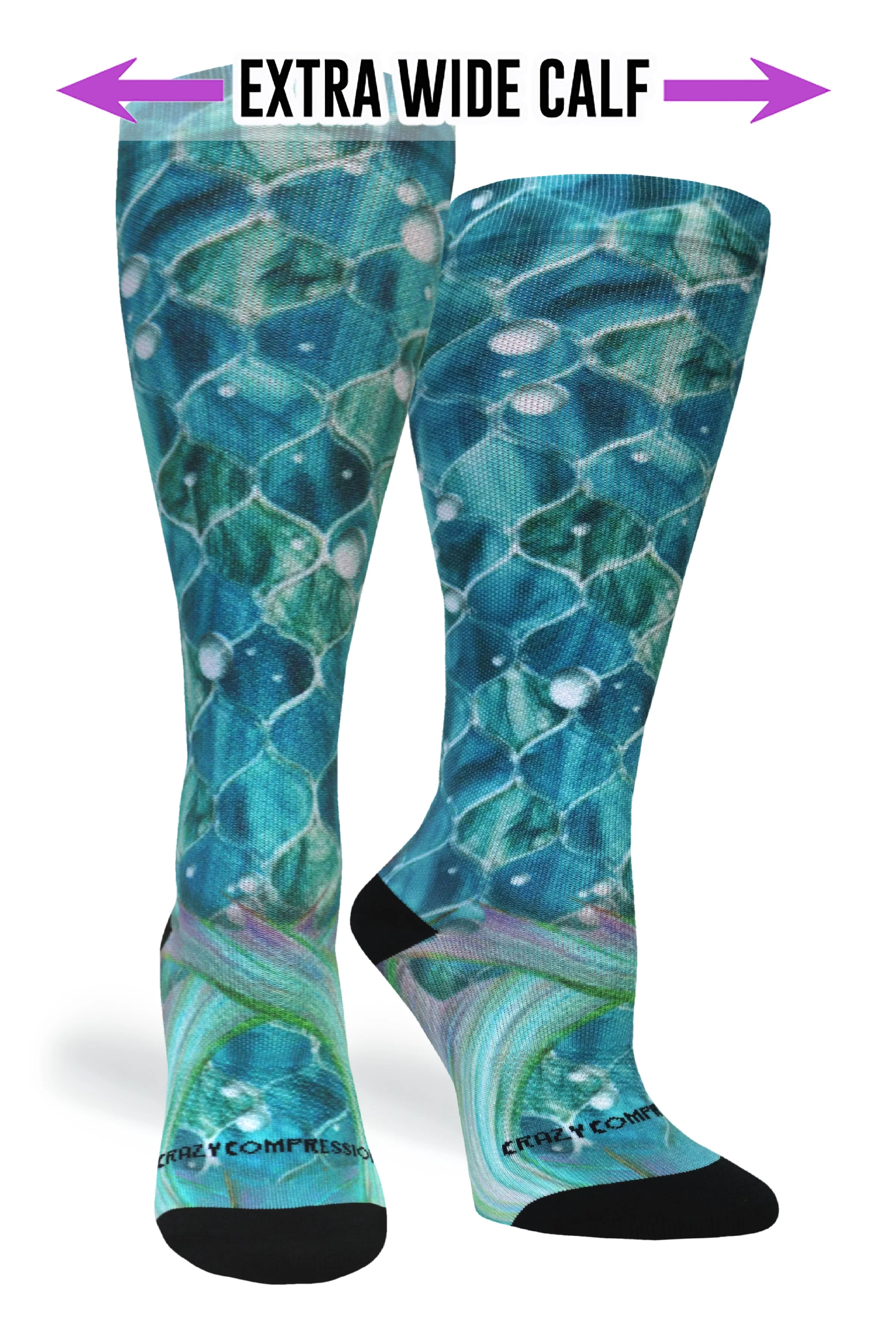 Crazy Compression - Mermaid Mosaic - (Standard & Extra Wide) - Image 2