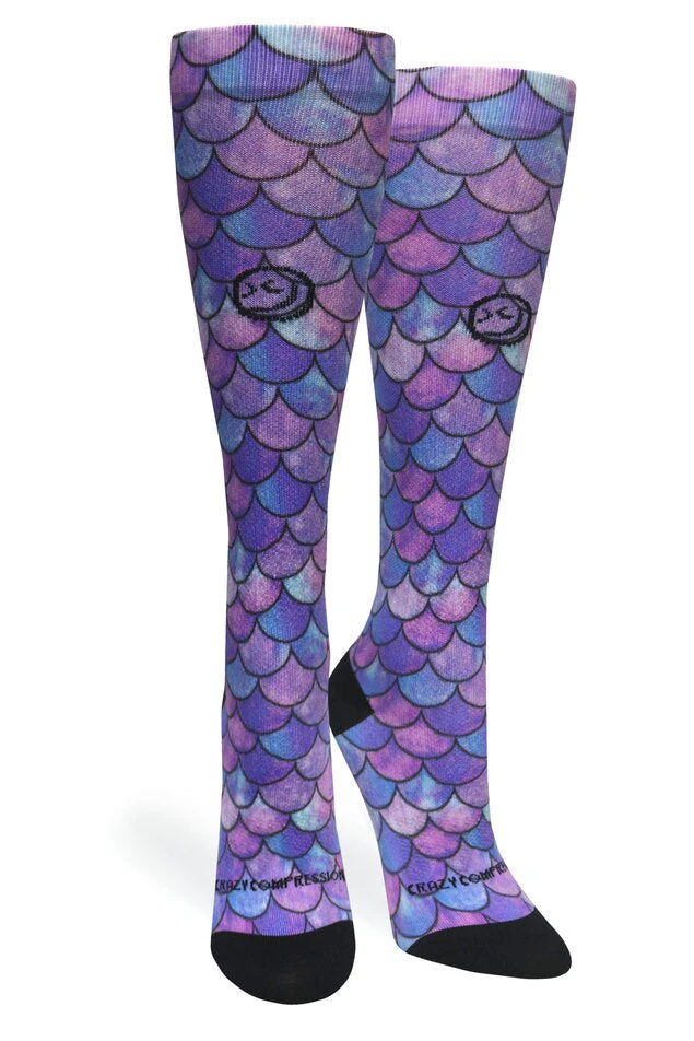Crazy Compression - Mermaid Purple - (Standard & Extra Wide)