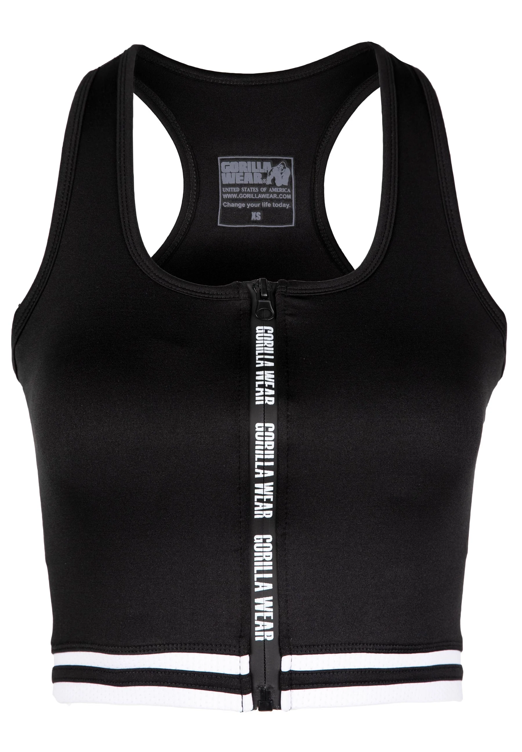Gorilla Wear - Mesa Zip Top - Black - Image 6
