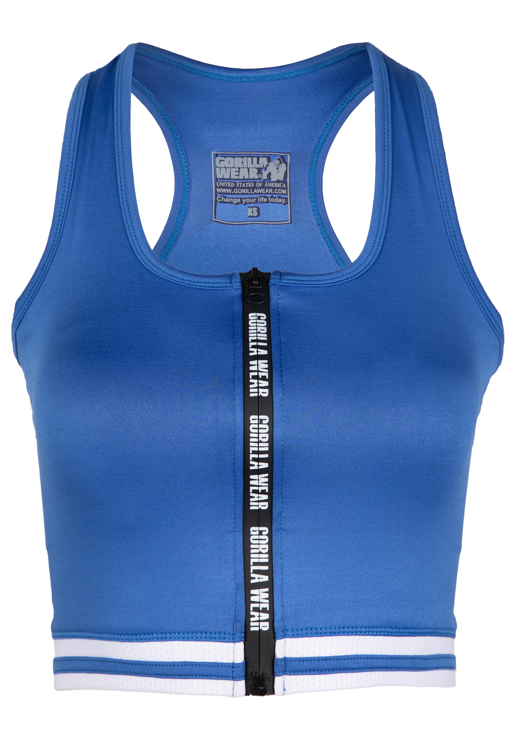 Gorilla Wear - Mesa Zip Top - Blue - Image 6