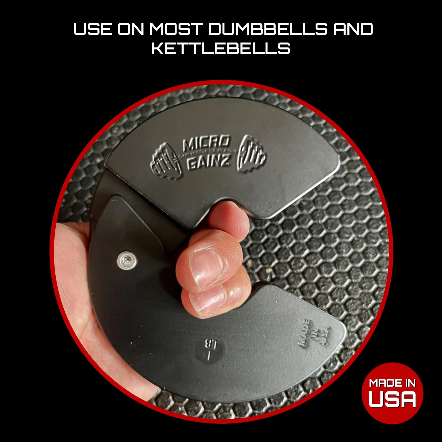 Micro Gainz - 1lb Dumbbell Fractional Weight Plates - Image 6