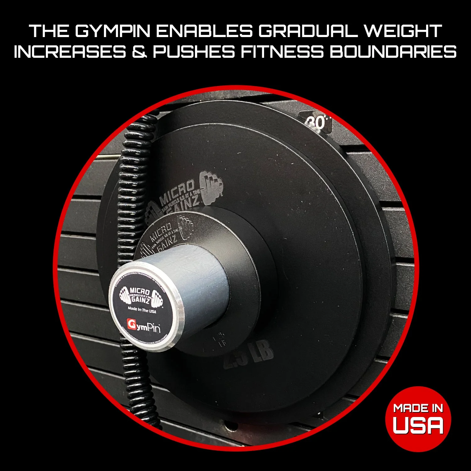 Micro Gainz - GymPin (3" Length) - Image 2
