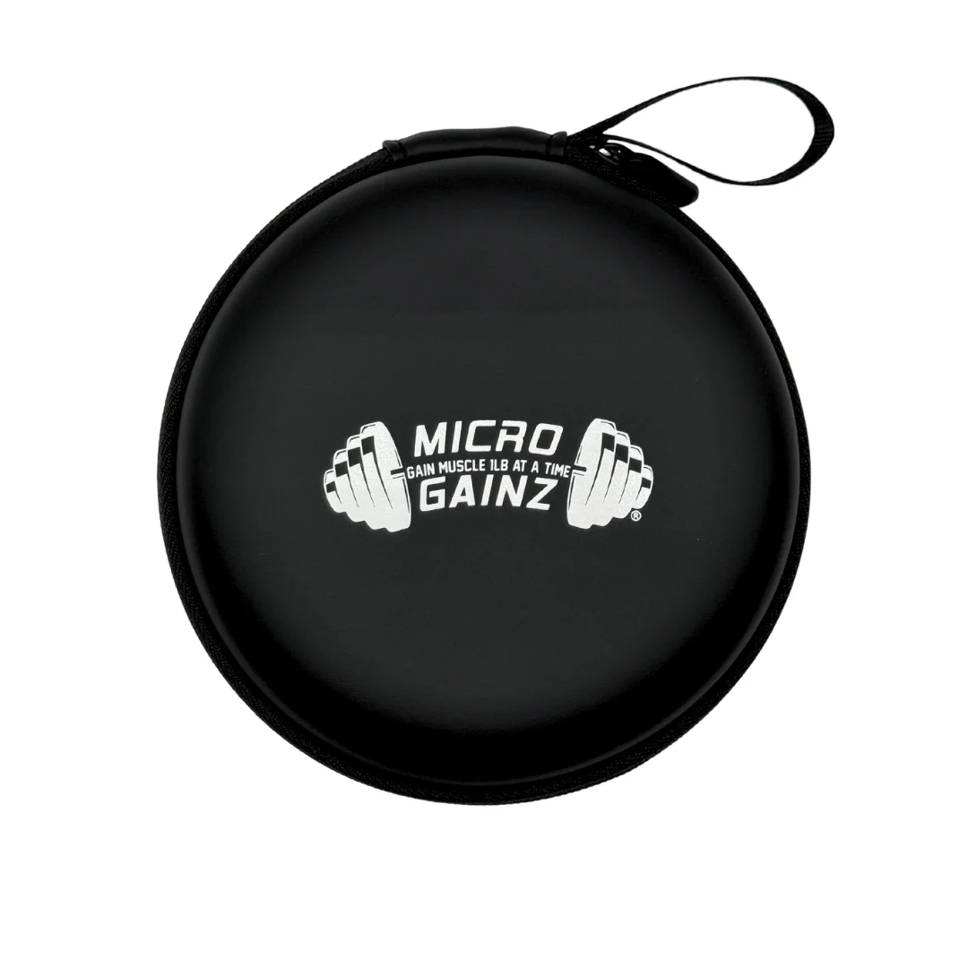 Micro Gainz - Hard Shell Case for 1lb & 1.25lb Dumbbell Plates