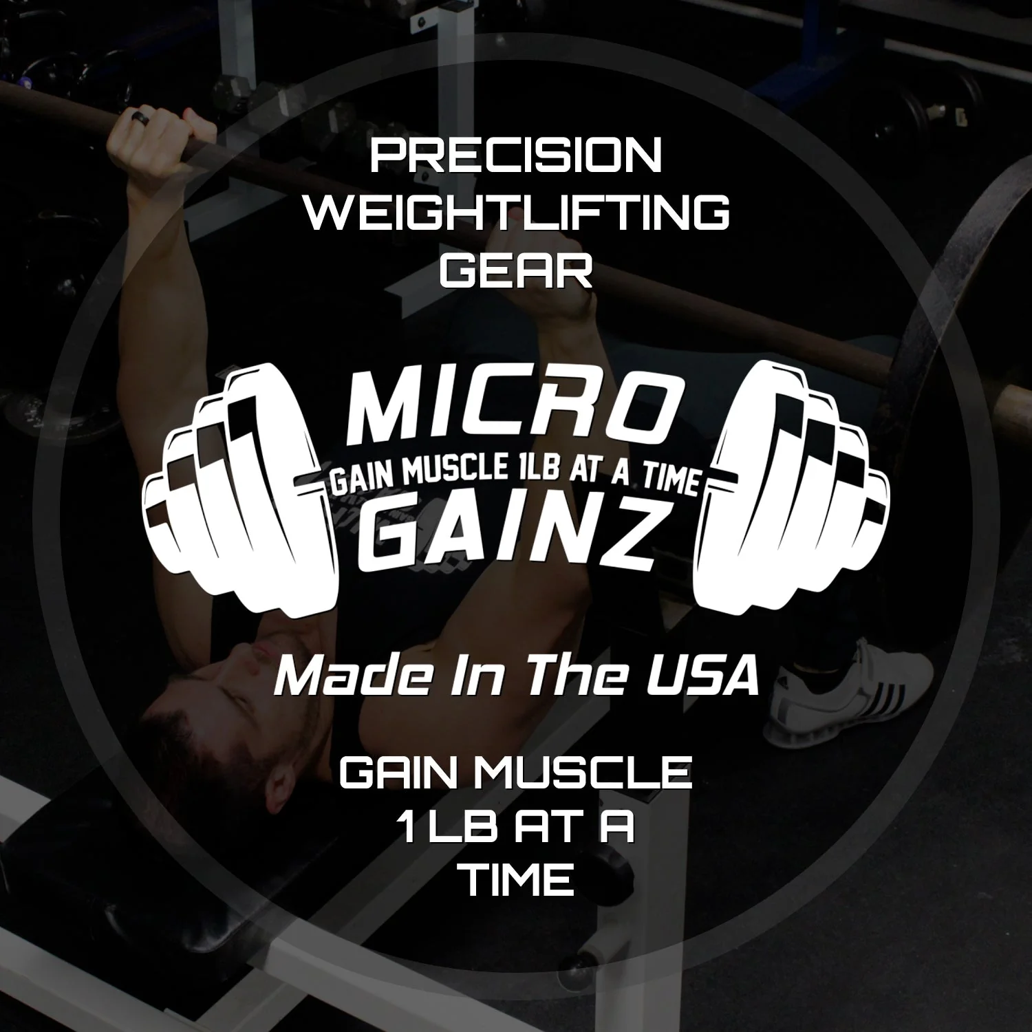 Micro Gainz - Olympic Size Kilogram Fractional Steel Weight Plates .25KG Plates: Set of 2 - Image 6