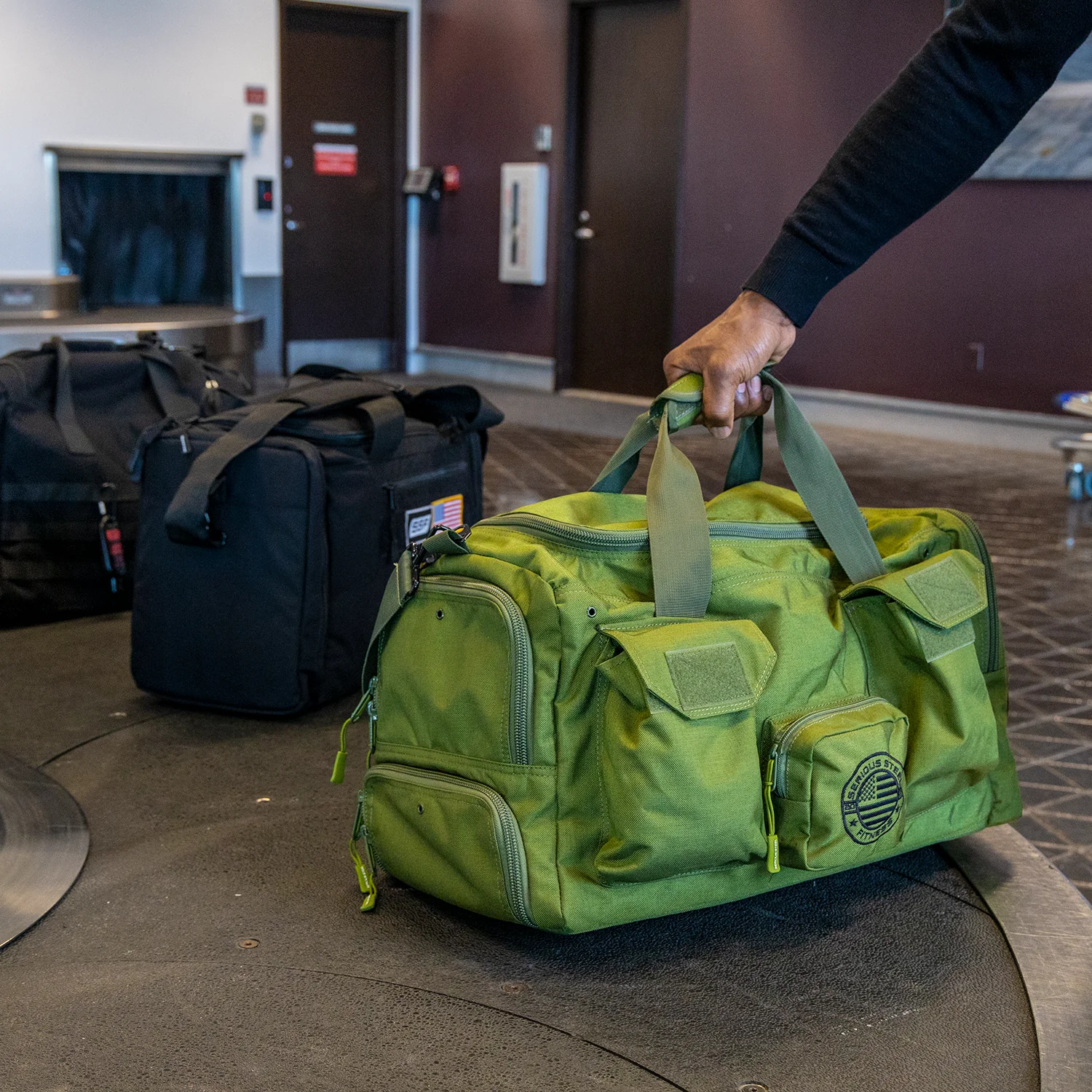 Serious Steel Fitness - Mid Bud Duffel Bag (45L) - Image 11