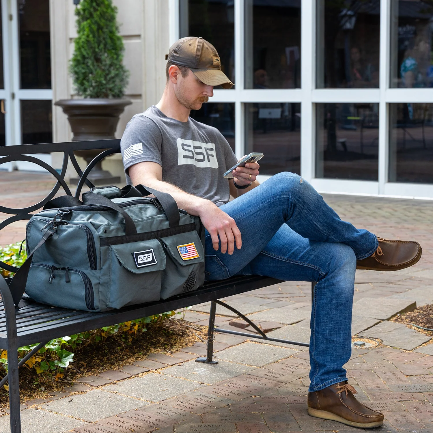 Serious Steel Fitness - Mid Bud Duffel Bag (45L) - Image 17