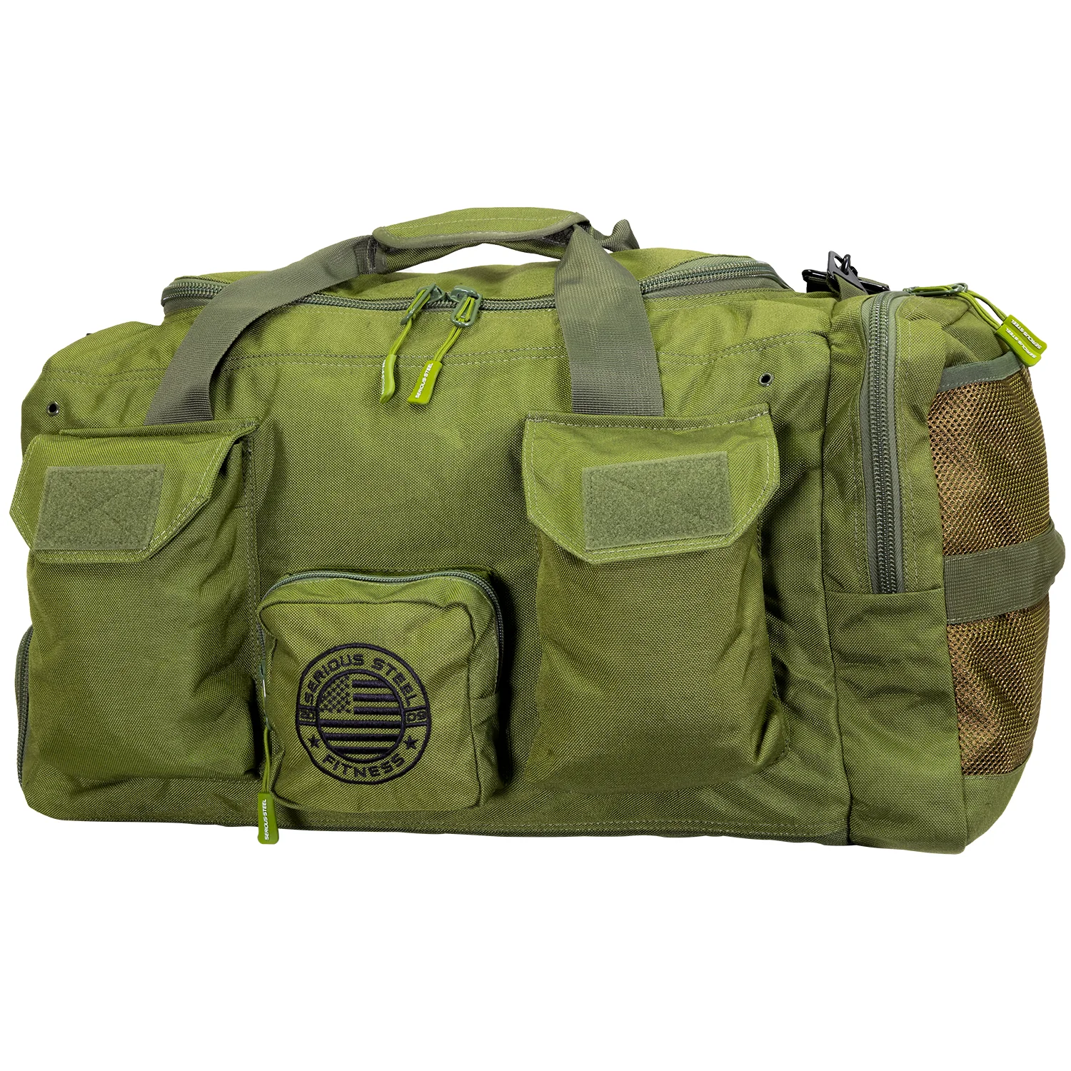 Serious Steel Fitness - Mid Bud Duffel Bag (45L) - Image 7
