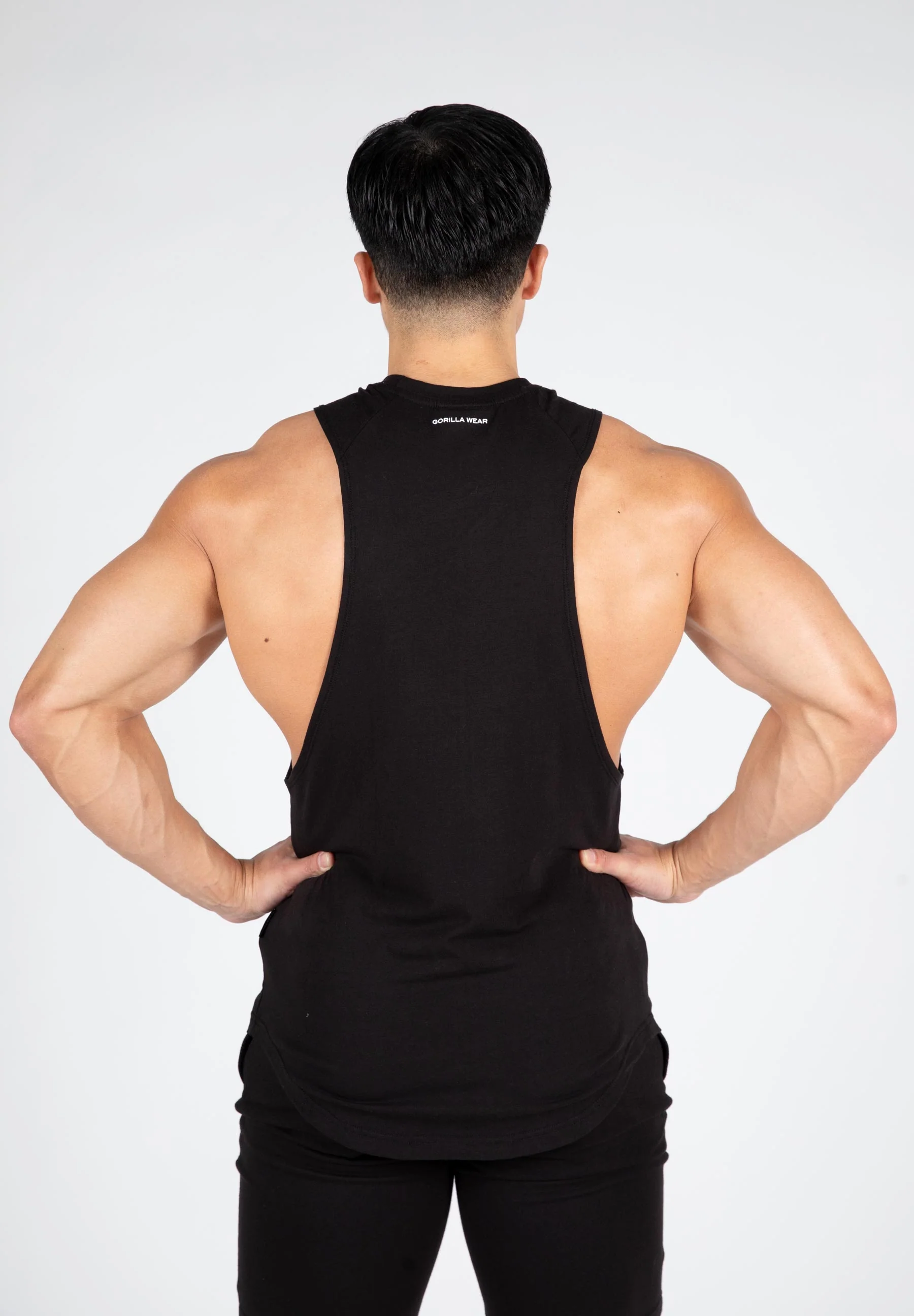 Gorilla Wear - Milo Drop Armhole Tank Top - Black - Image 2