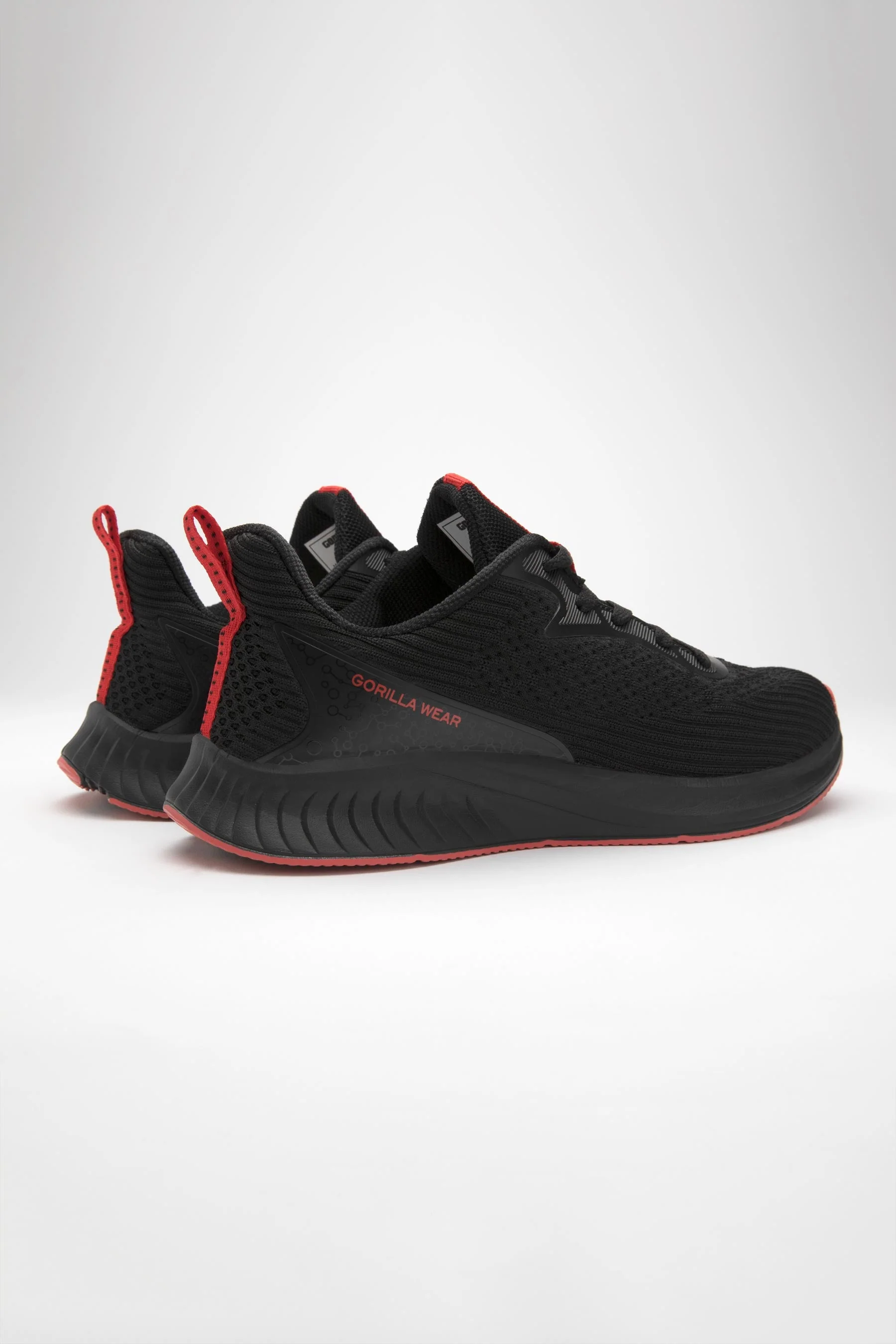 Gorilla Wear - Milton Training Shoes - Black/Red - Image 3
