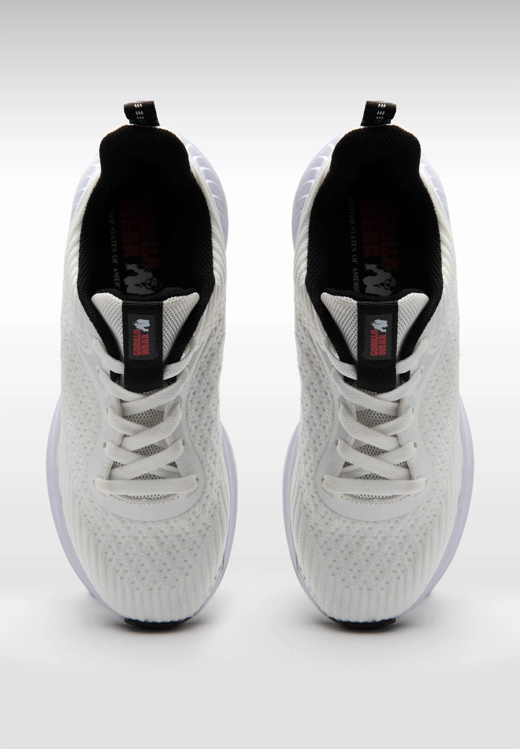 Gorilla Wear - Milton Training Shoes - White/Black - Image 4