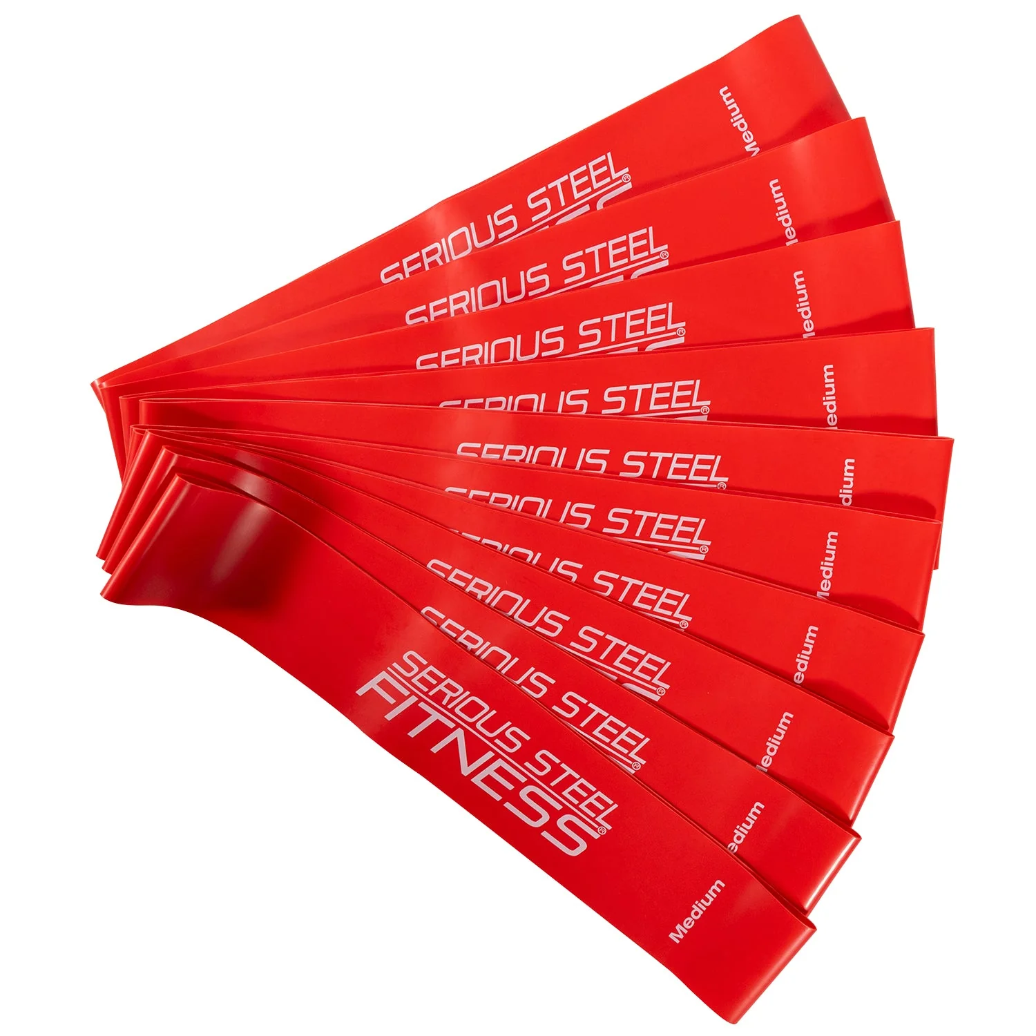 Serious Steel Fitness - Mini loops resistance bands- 10 packs - Image 3