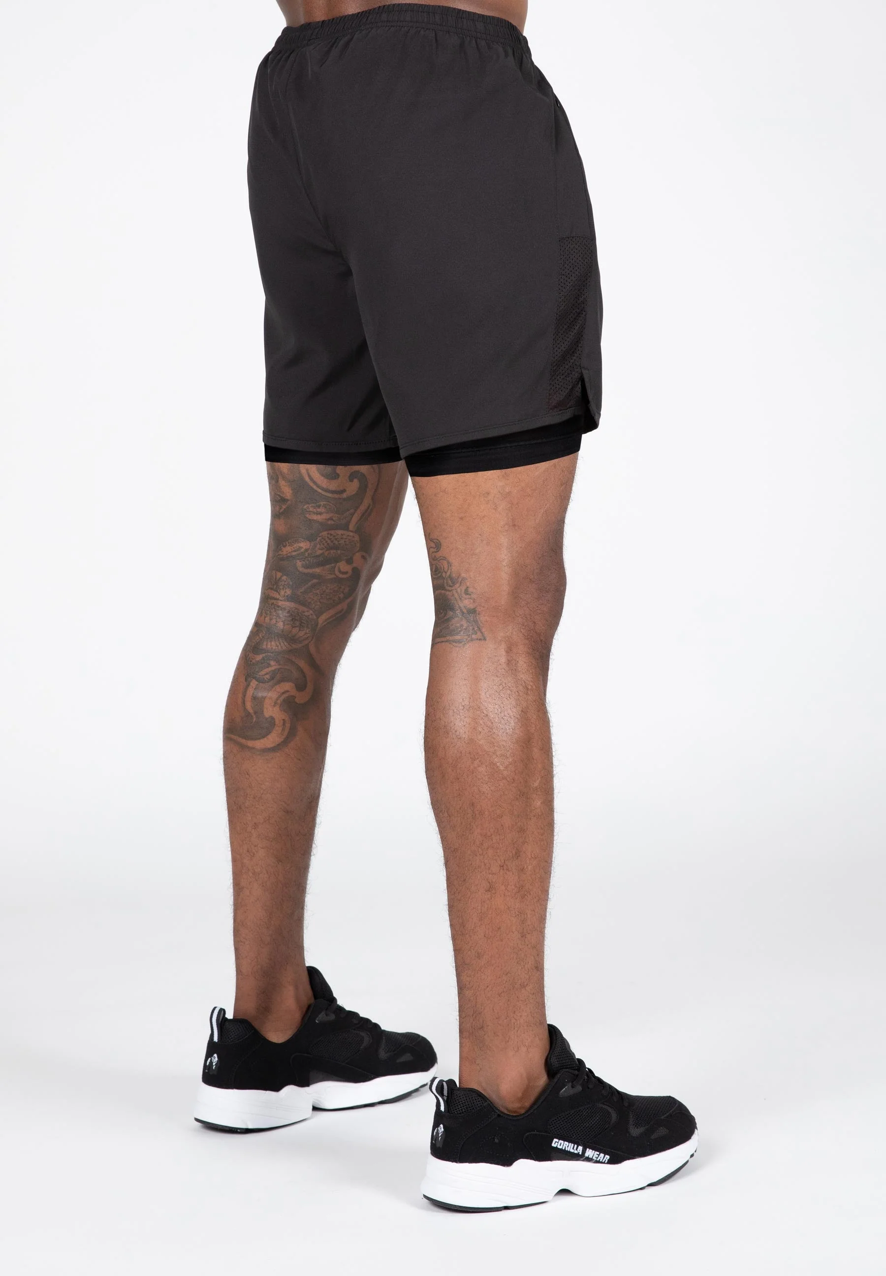 Gorilla Wear - Modesto 2-in-1 shorts - black - Image 3