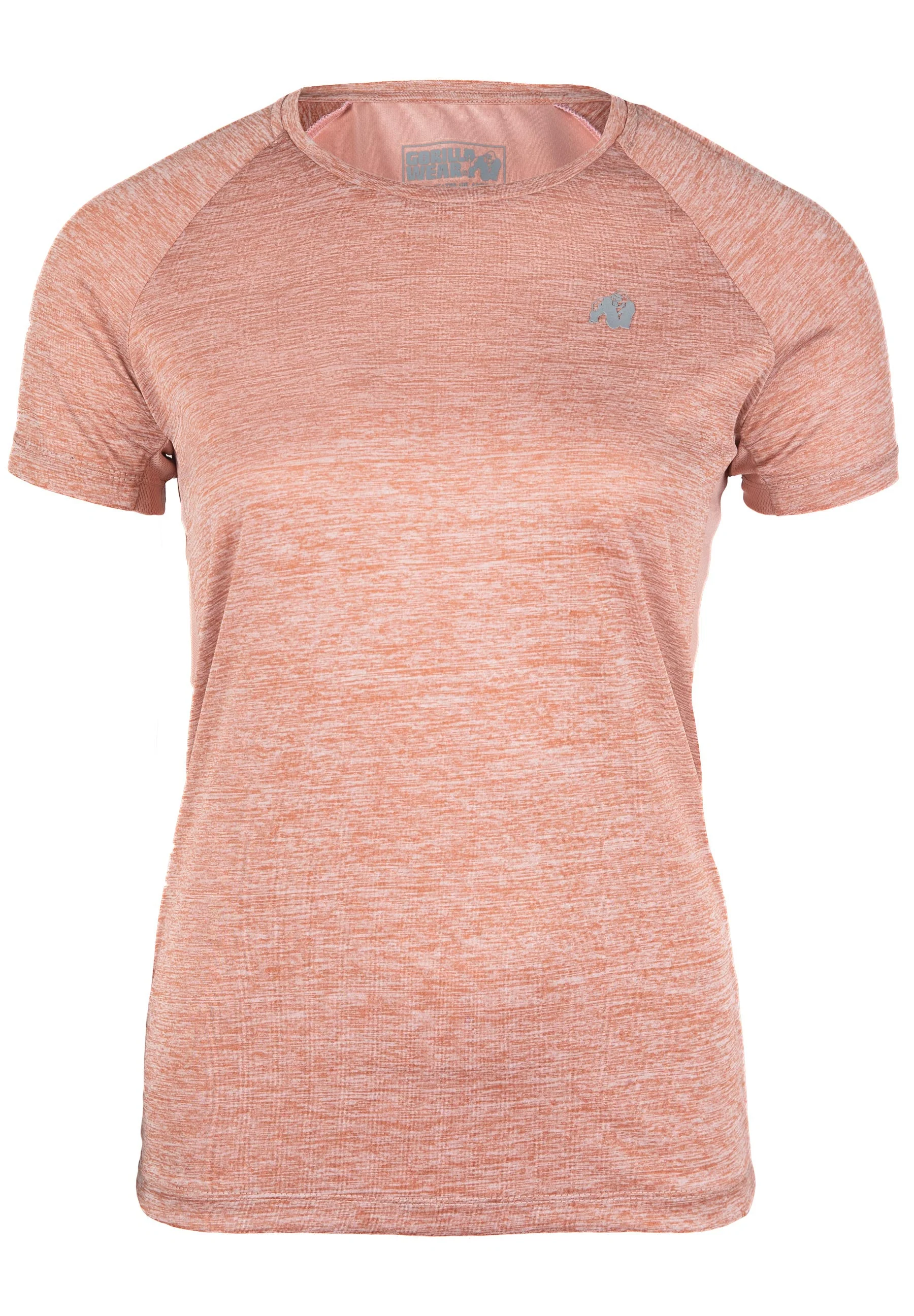 Gorilla Wear - Monetta Performance T-Shirt - Salmon Pink - Image 8