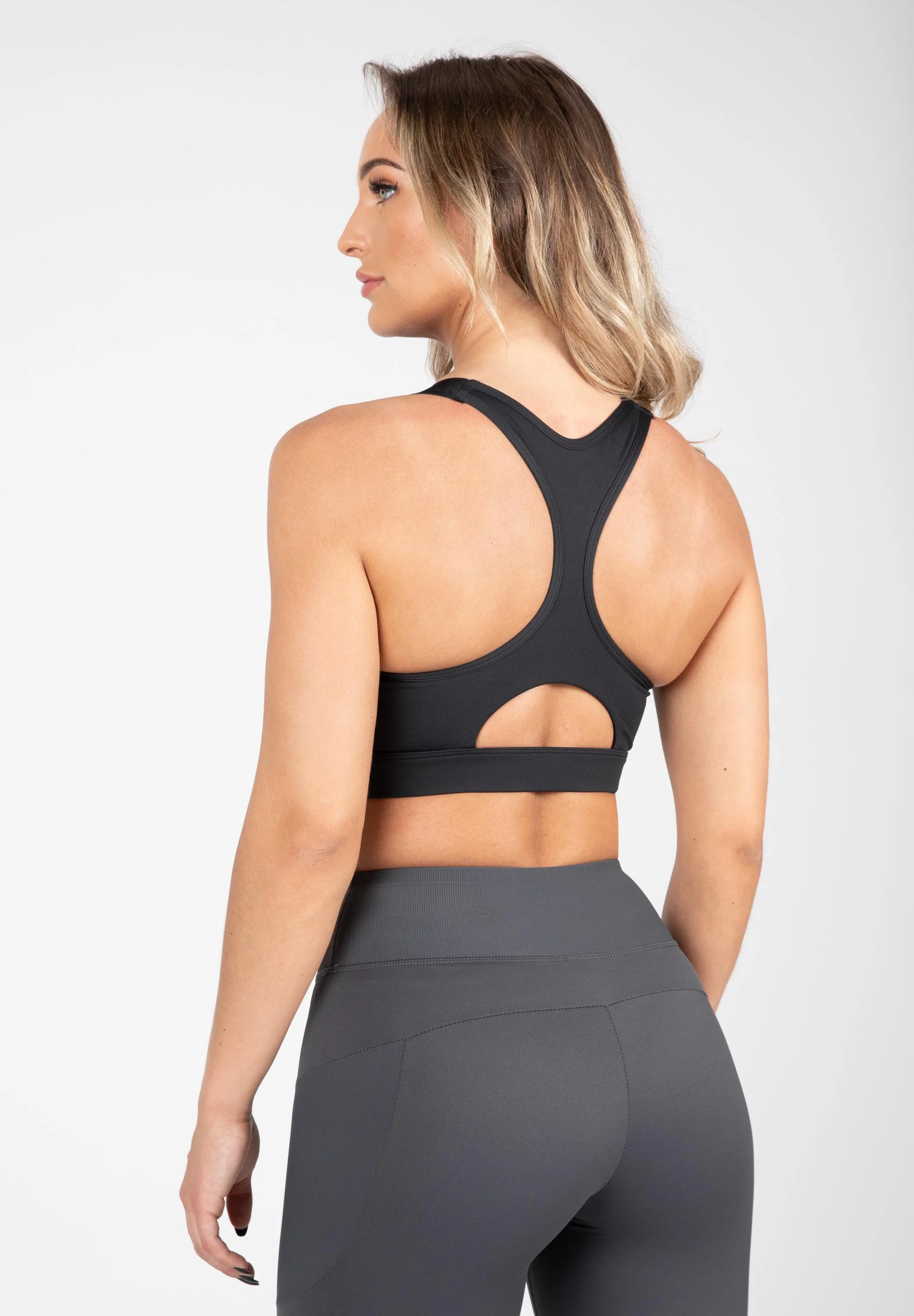 Gorilla Wear - Monroe Sports Bra - Black - Image 2