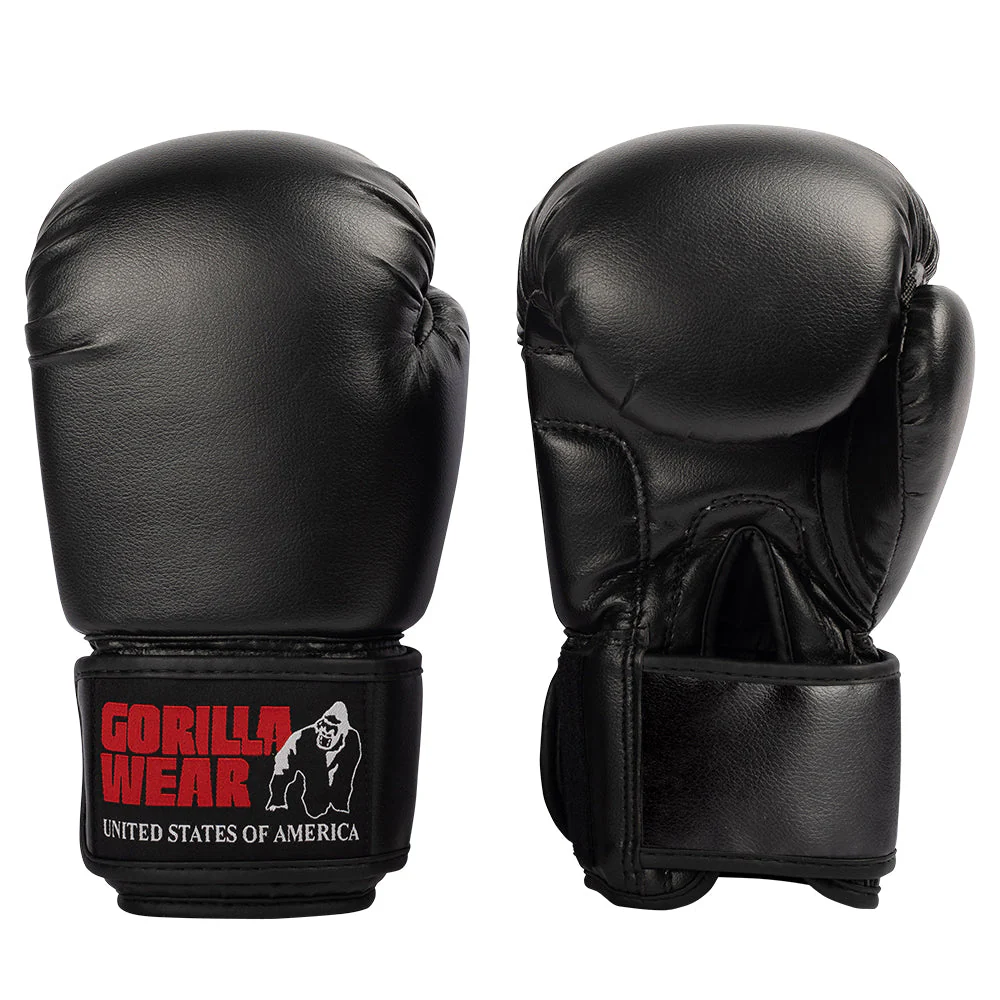 Gorilla Wear - Mosby Boxing Gloves - Black - Image 3