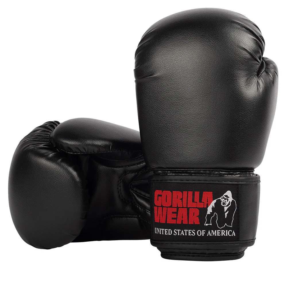 Gorilla Wear - Mosby Boxing Gloves - Black - Image 4