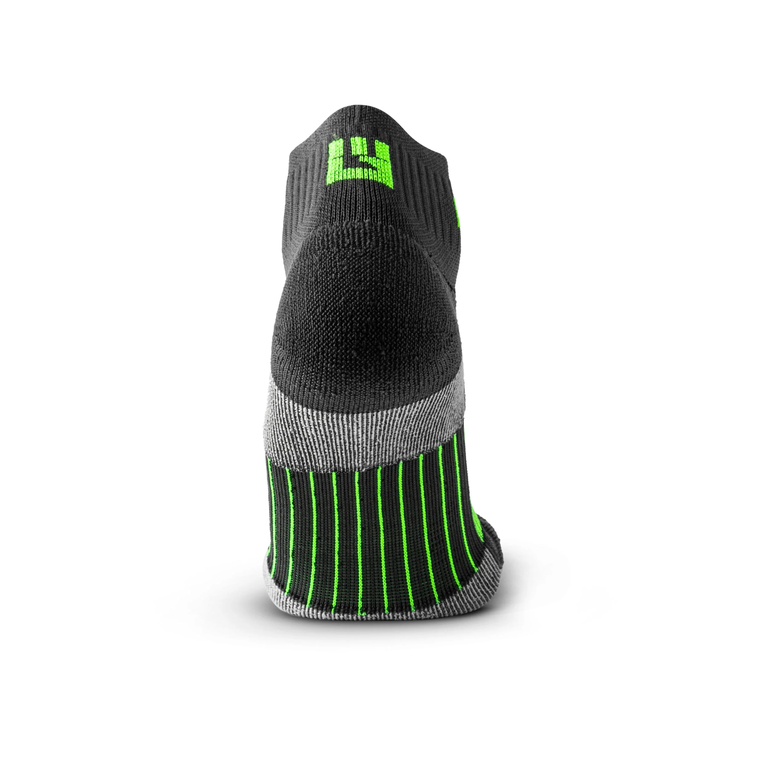 Mudgear - Quarter (¼) Crew Socks - Gray/Green (2 pair pack) - Image 10