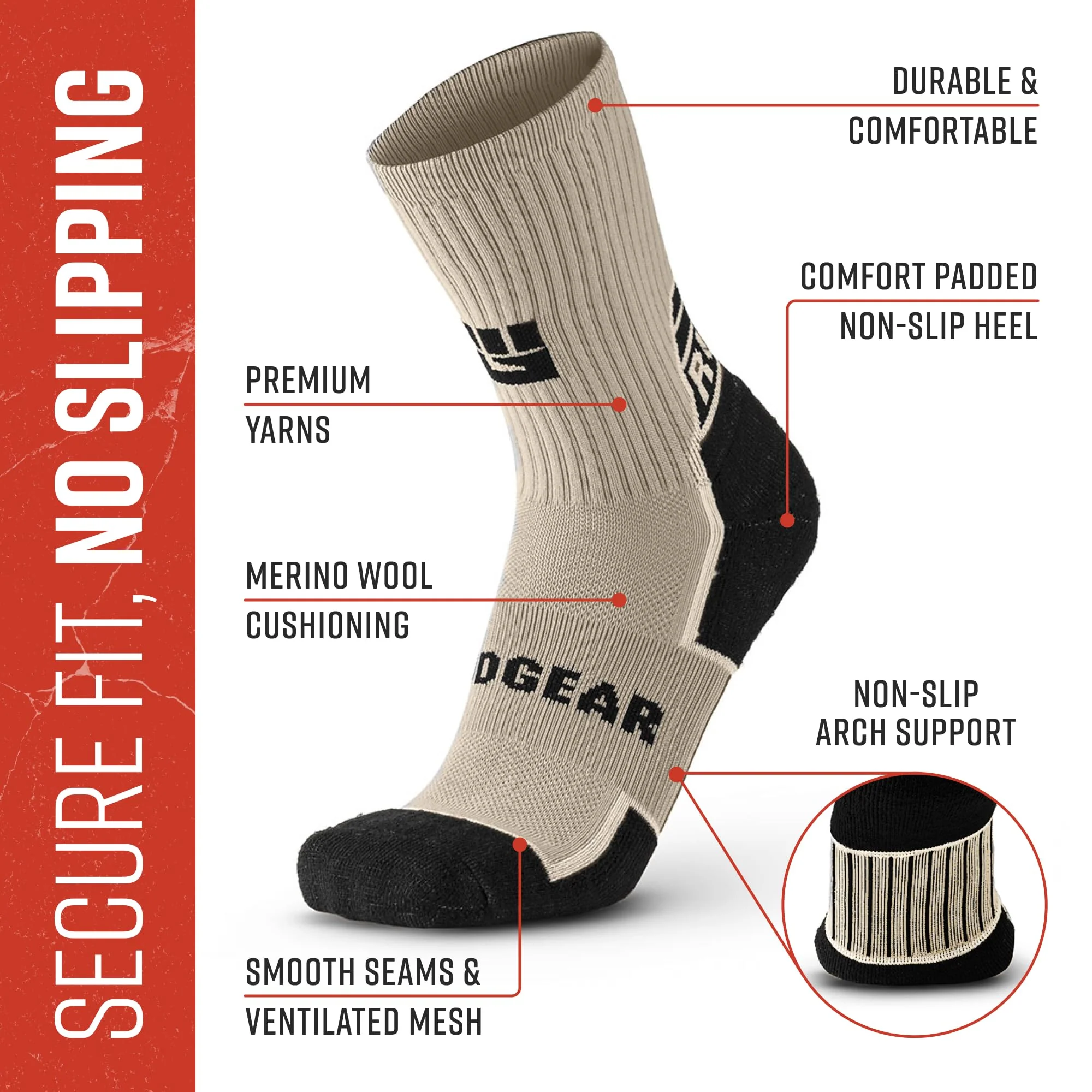 Mudgear - Ruck Sock (Military Tan) - Image 4