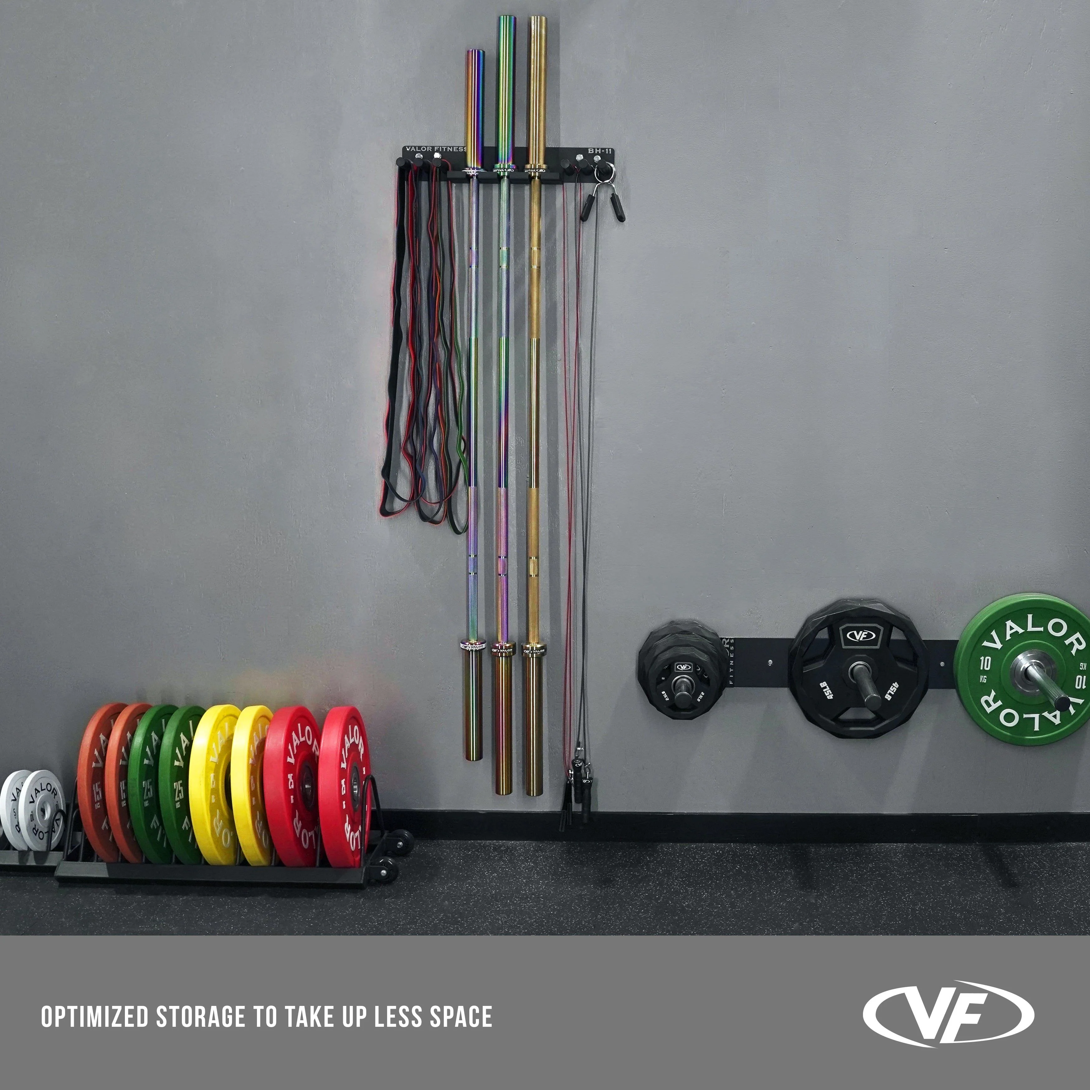 Valor Fitness - Multipurpose Wall Mounted Storage Rack - Image 7