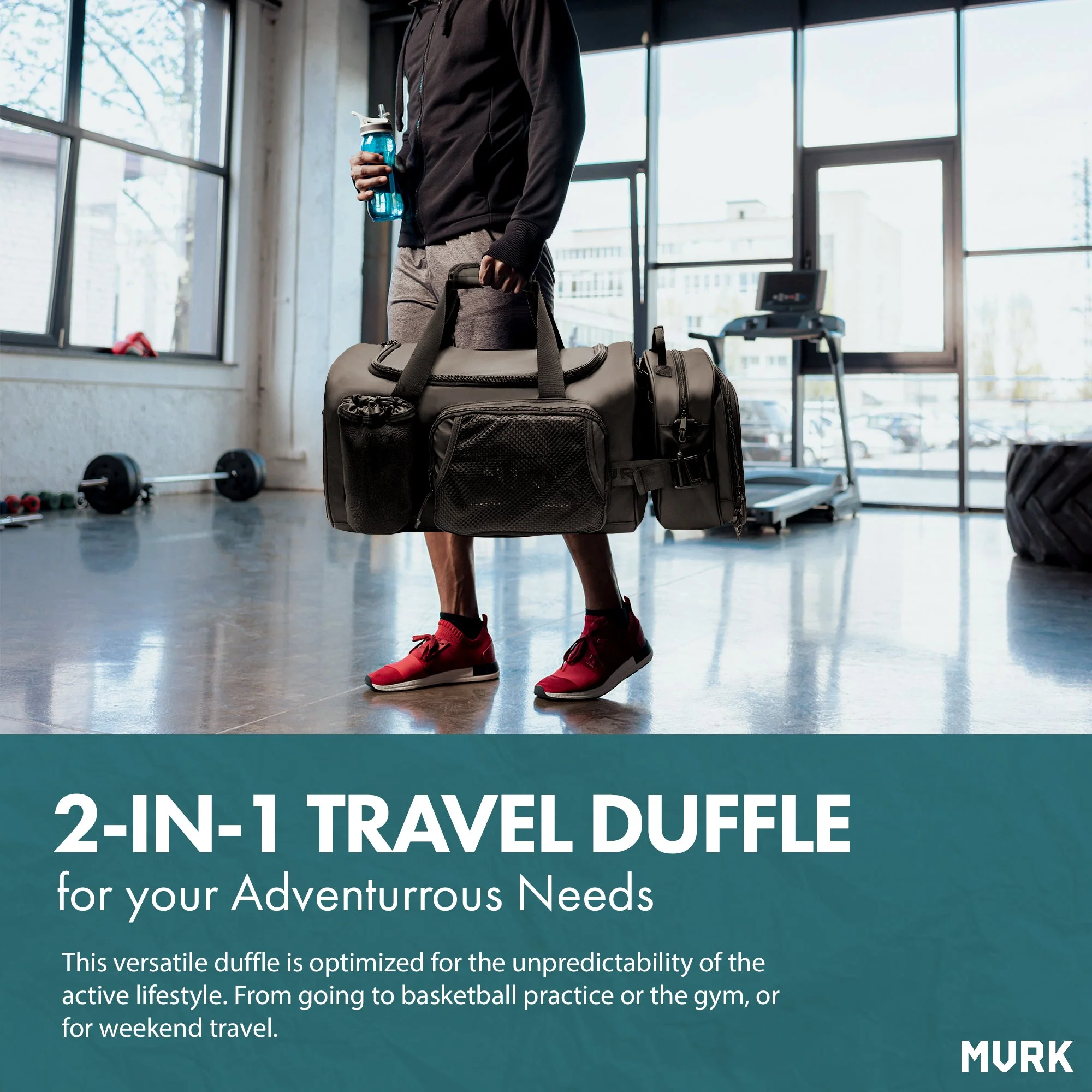 Mvrk Gear - Mvrk 2-In-1 Travel Duffle - Image 4