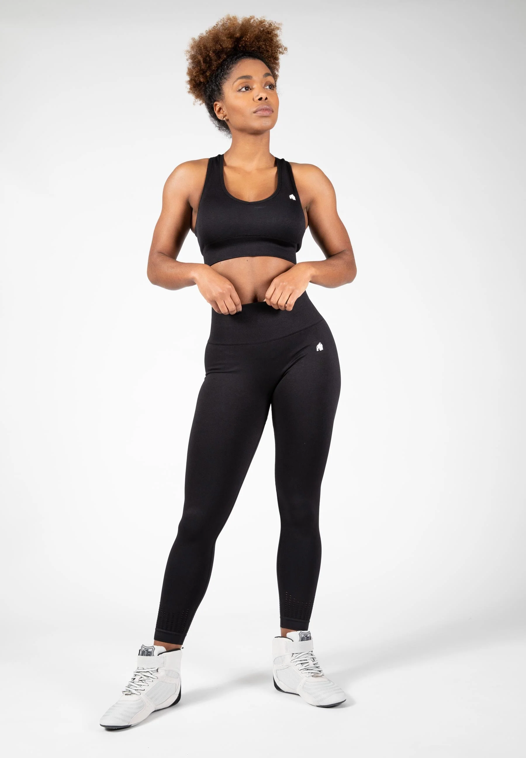 Gorilla Wear - Neiro Seamless Leggings - Black - Image 3