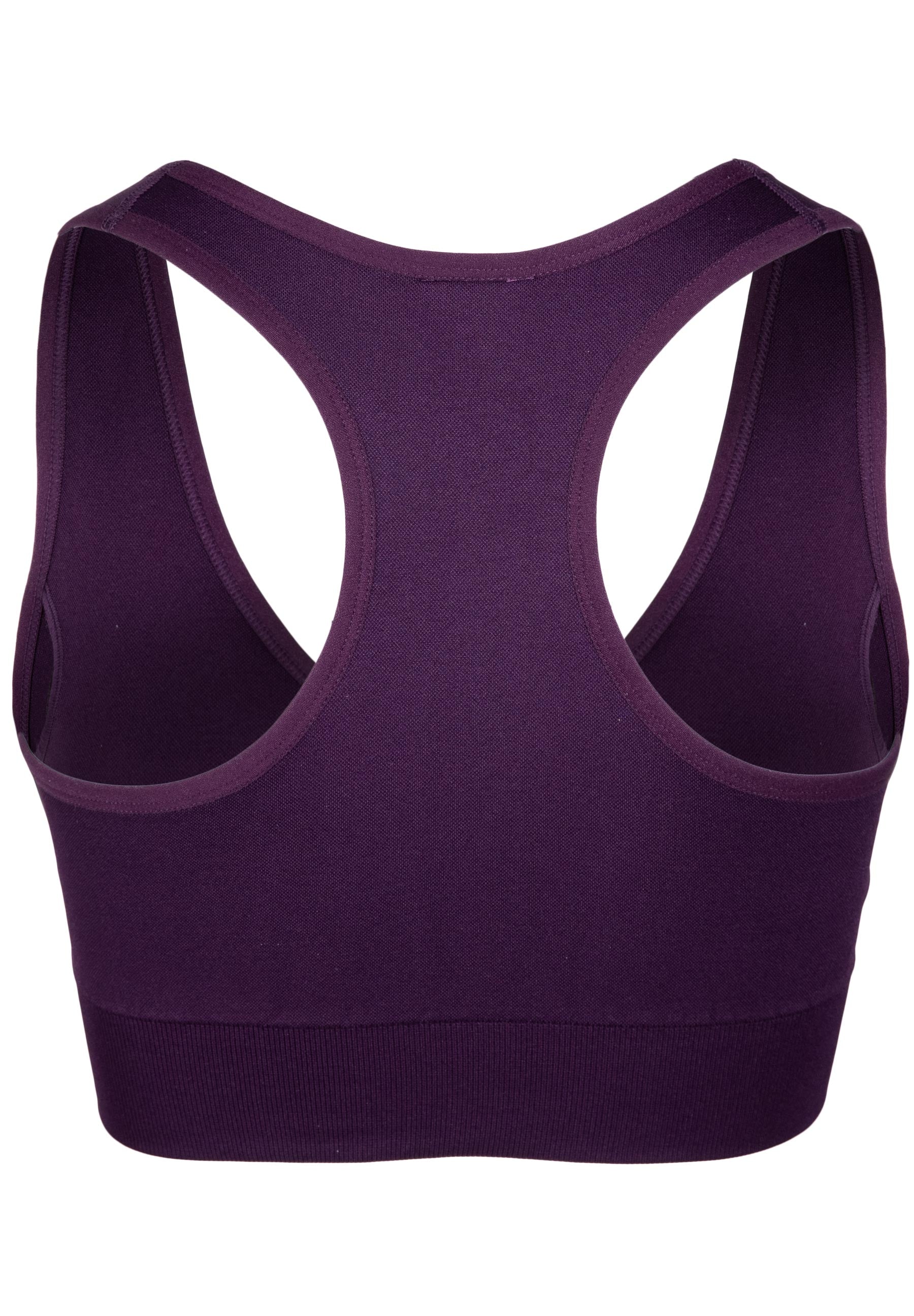 Gorilla Wear - Neiro Seamless Sports Bra - Purple - Image 7
