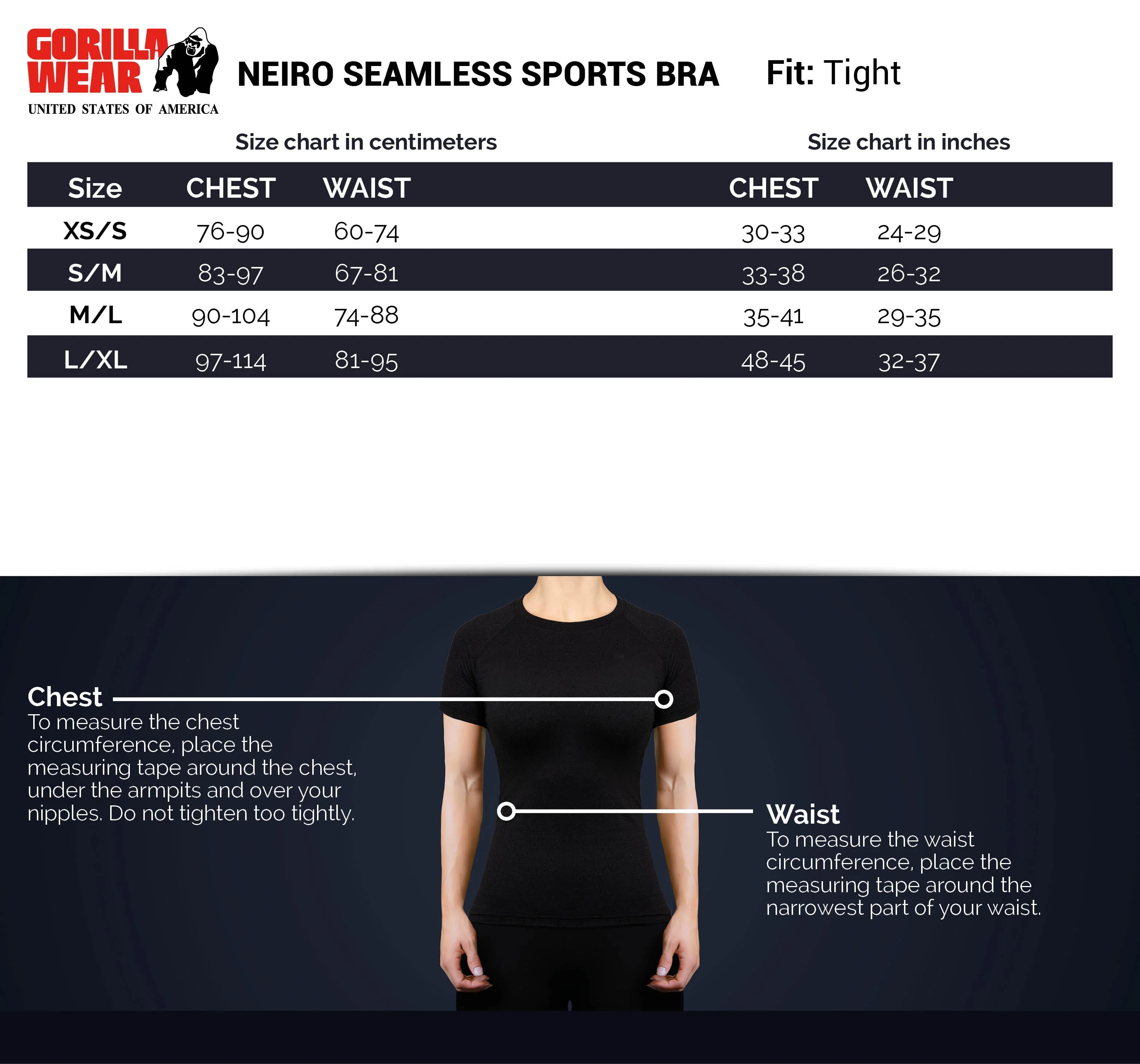 Gorilla Wear - Neiro Seamless Sports Bra - Purple - Image 8