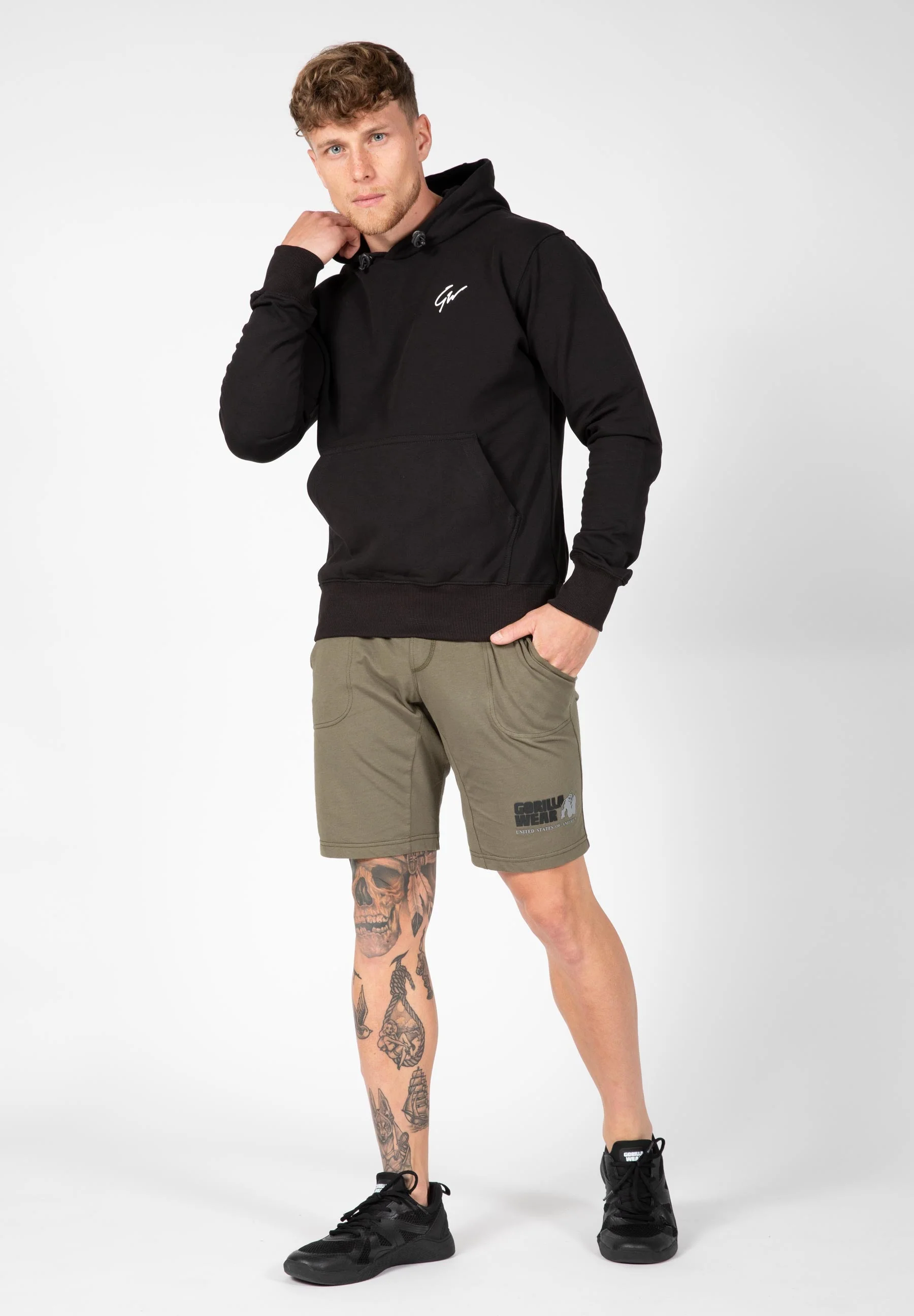 Gorilla Wear - Nelson Hoodie - Black - Image 3