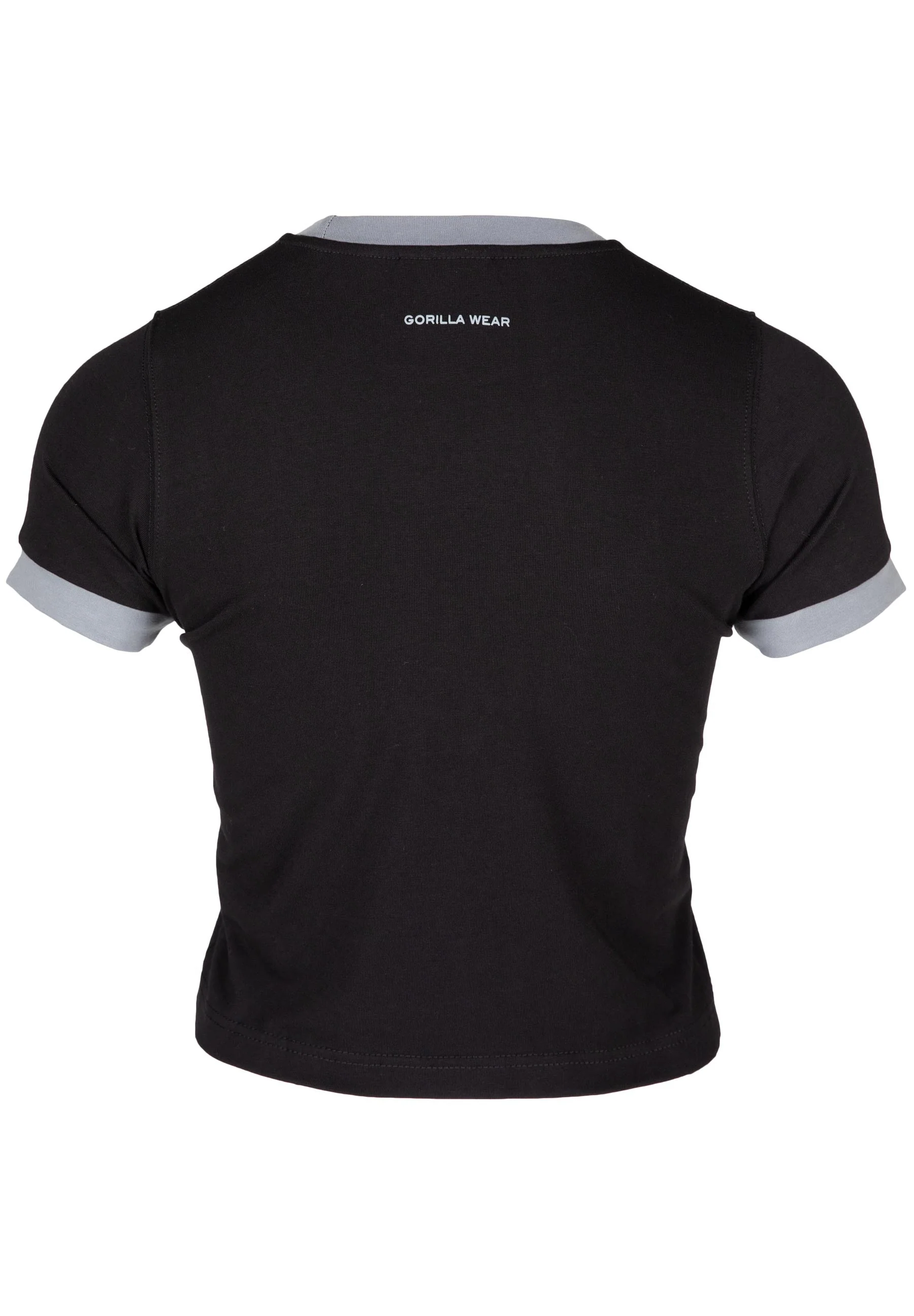 Gorilla Wear - New Orleans Cropped T-shirt - Black - Image 8