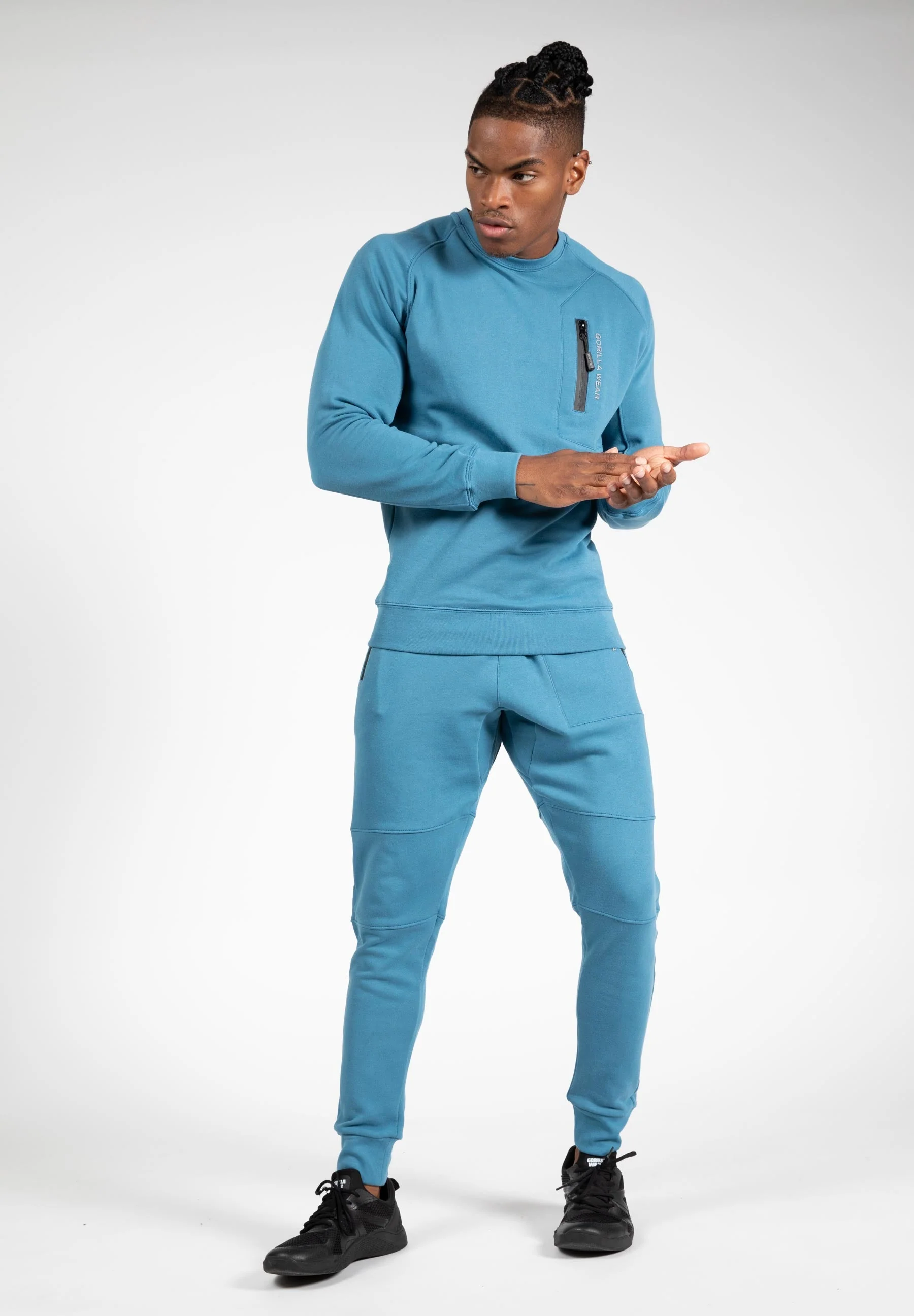 Gorilla Wear - Newark Sweatpants - Blue - Image 4