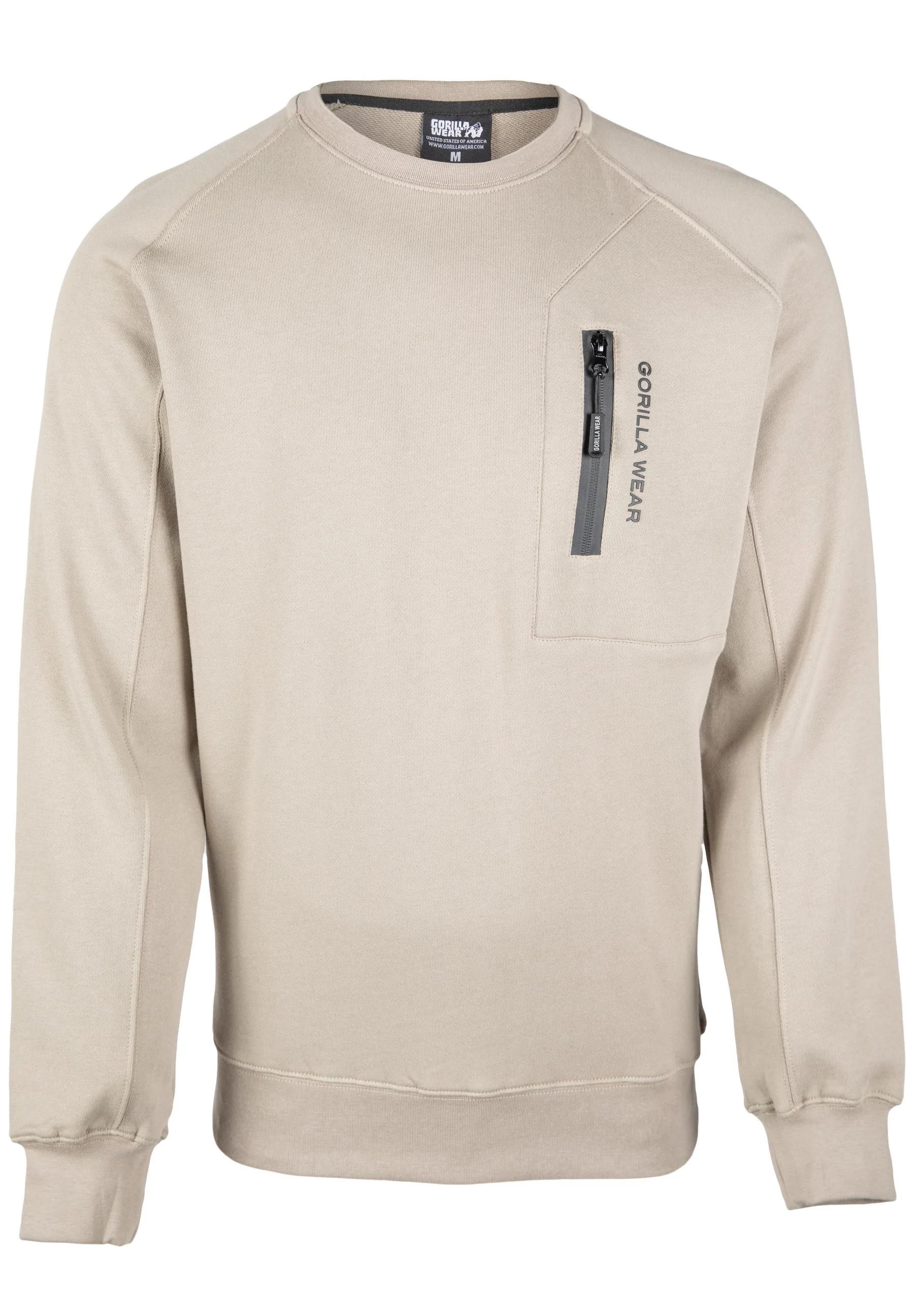 Gorilla Wear - Newark Sweatshirt - Beige - Image 6