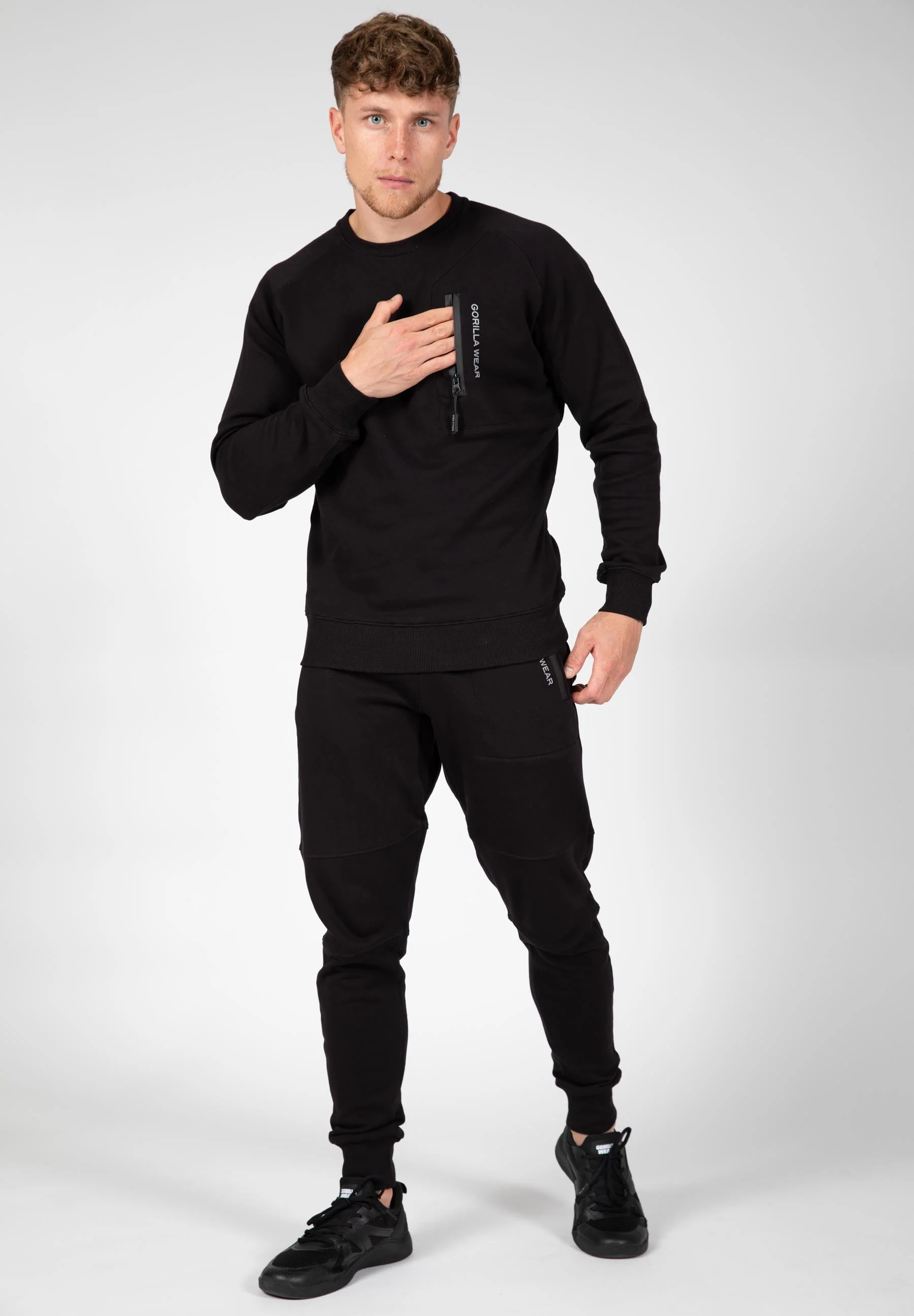 Gorilla Wear - Newark Sweatshirt - Black - Image 3