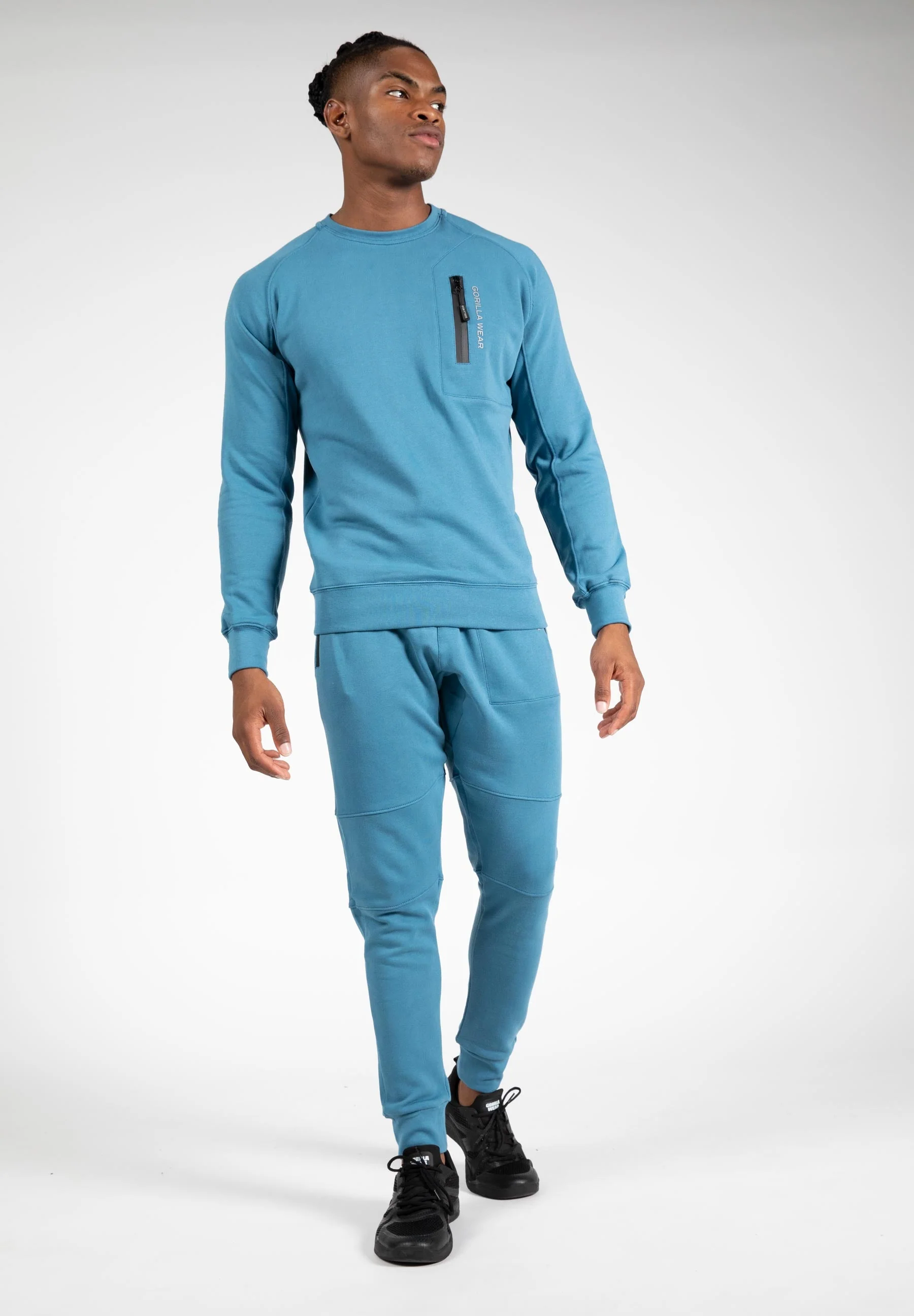 Gorilla Wear - Newark Sweatshirt - Blue - Image 3