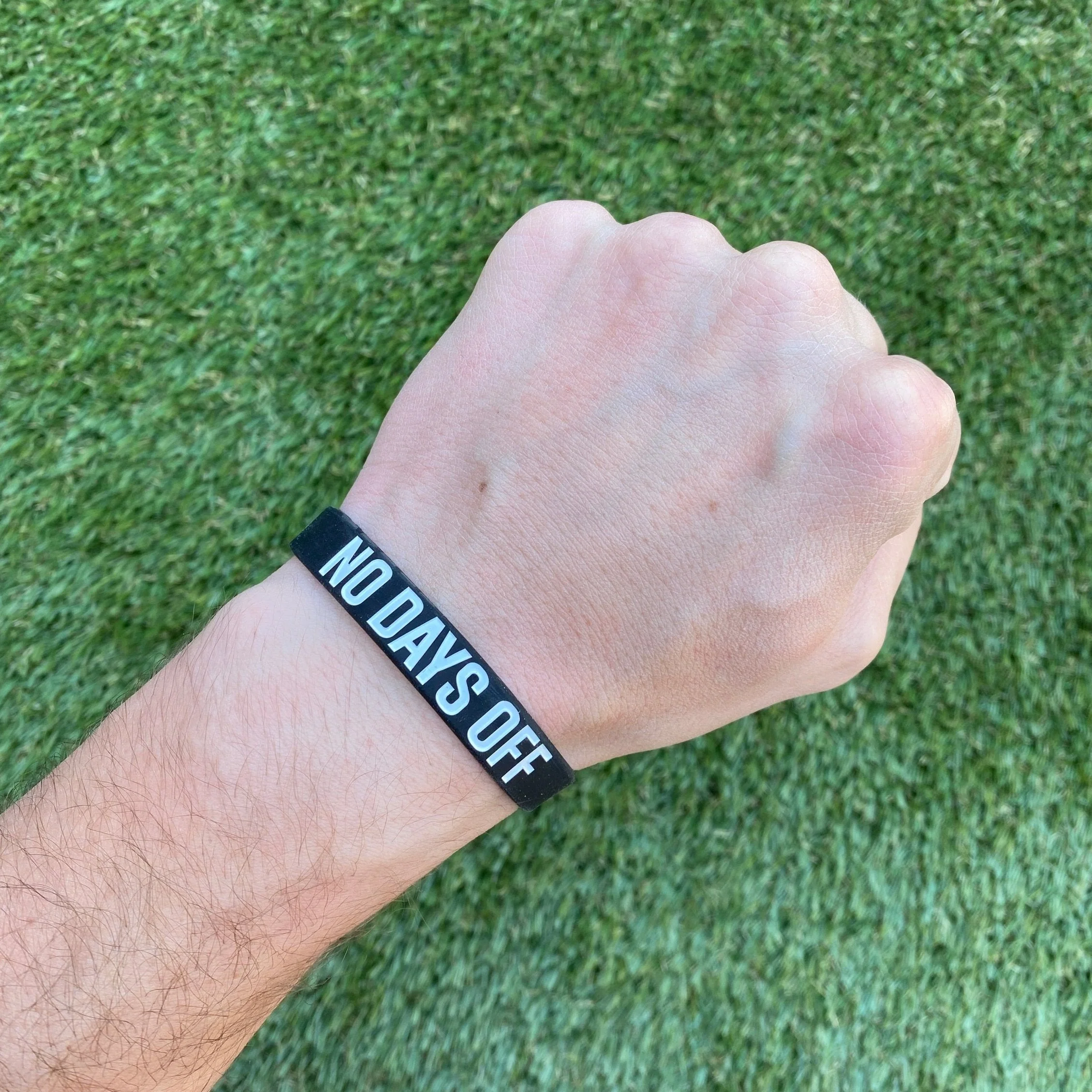 Elite Athletic Gear - No Days Off Wristband - Image 2