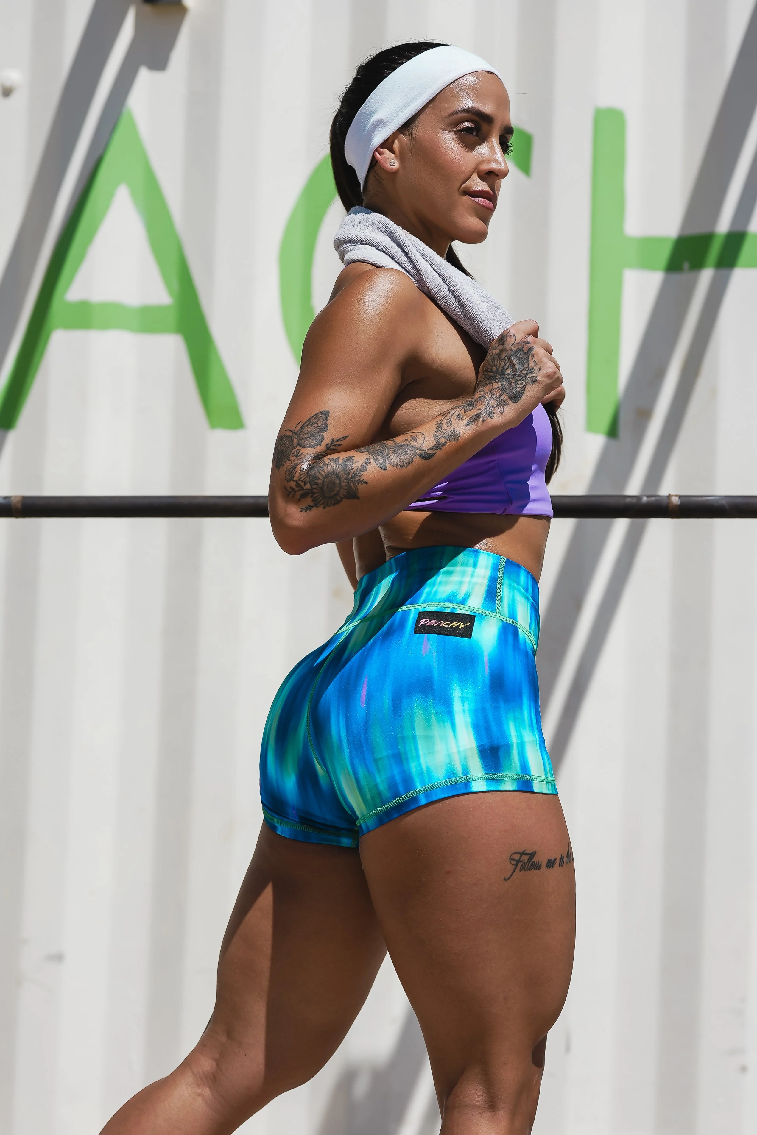 Peachy Athletic - Northern Lights Shorts