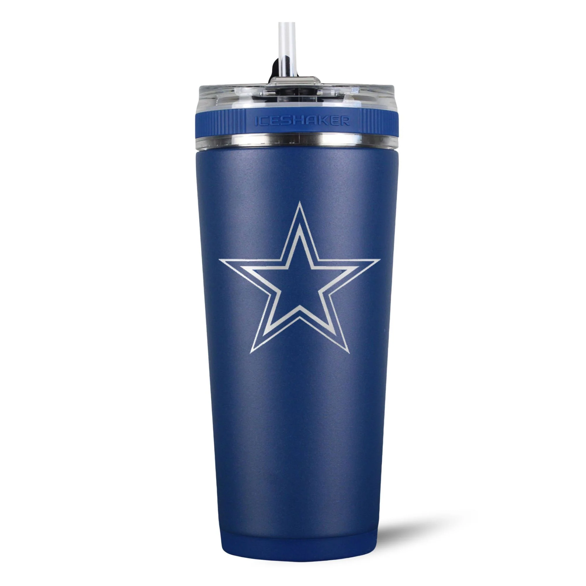 Ice Shaker - Officially Licensed Dallas Cowboys 26oz Flex Bottle - Image 7