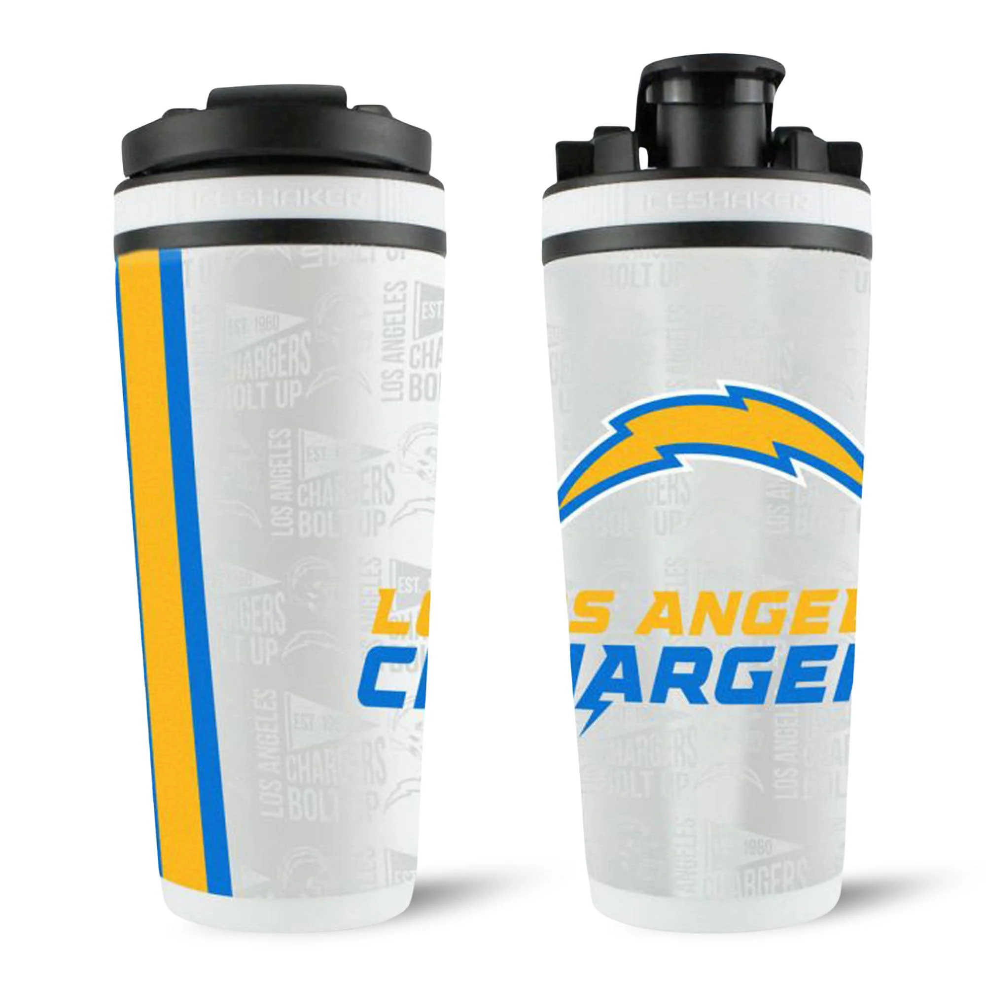 Ice Shaker - Officially Licensed Los Angeles Chargers 26oz Ice Shaker - Image 15