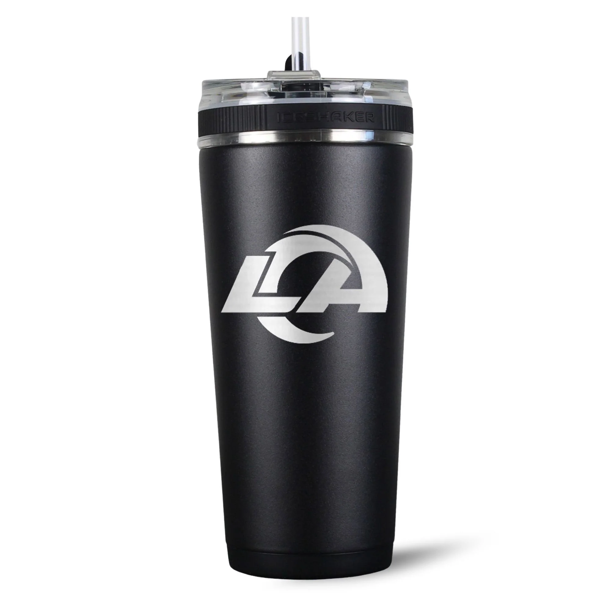 Ice Shaker - Officially Licensed Los Angeles Rams 26oz Flex Bottle