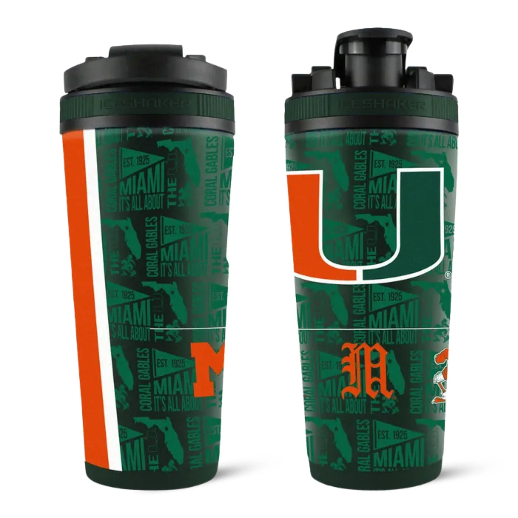 Ice Shaker - Officially Licensed University of Miami 26oz Ice Shaker - Image 15
