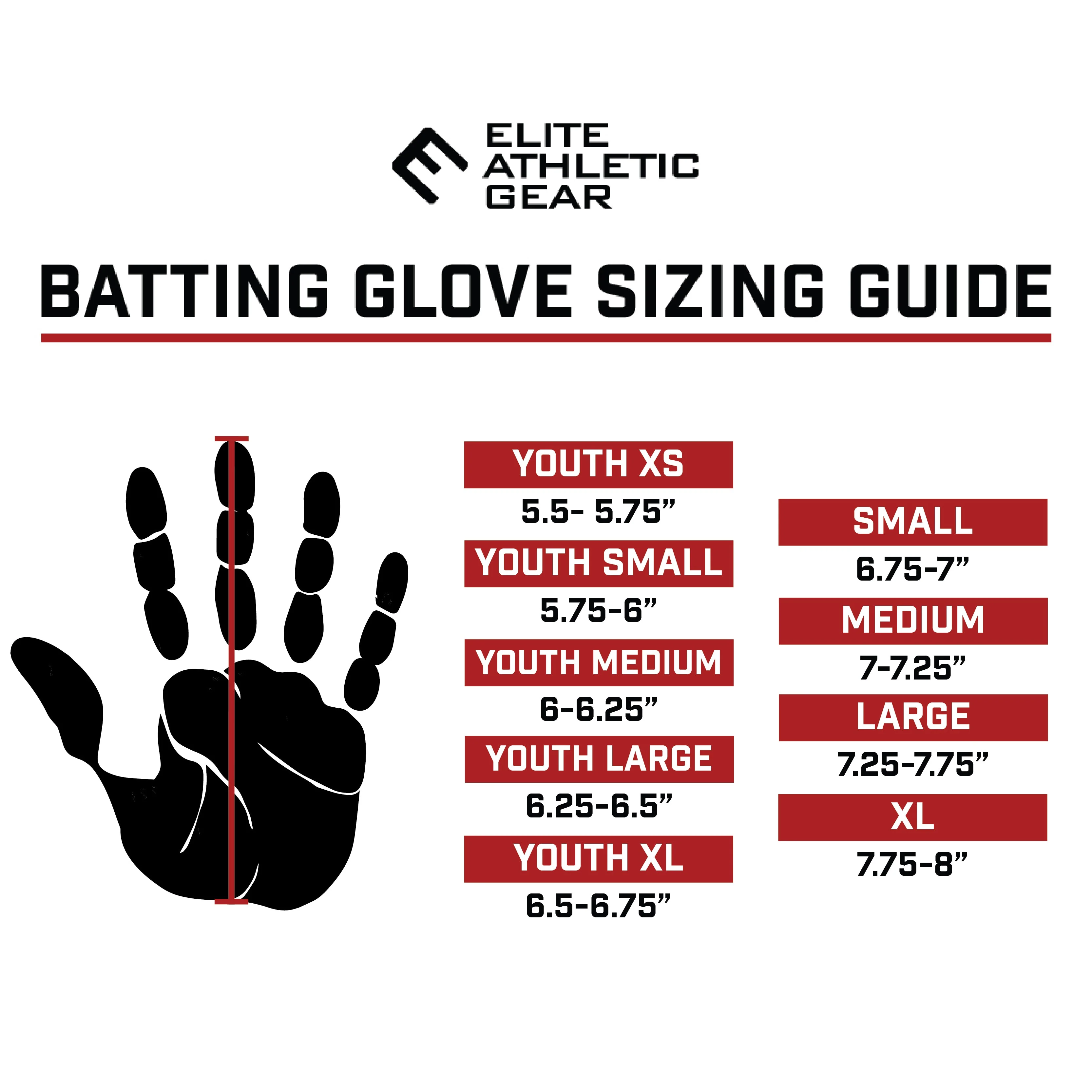 Elite Athletic Gear - Old glory batting gloves - Image 3