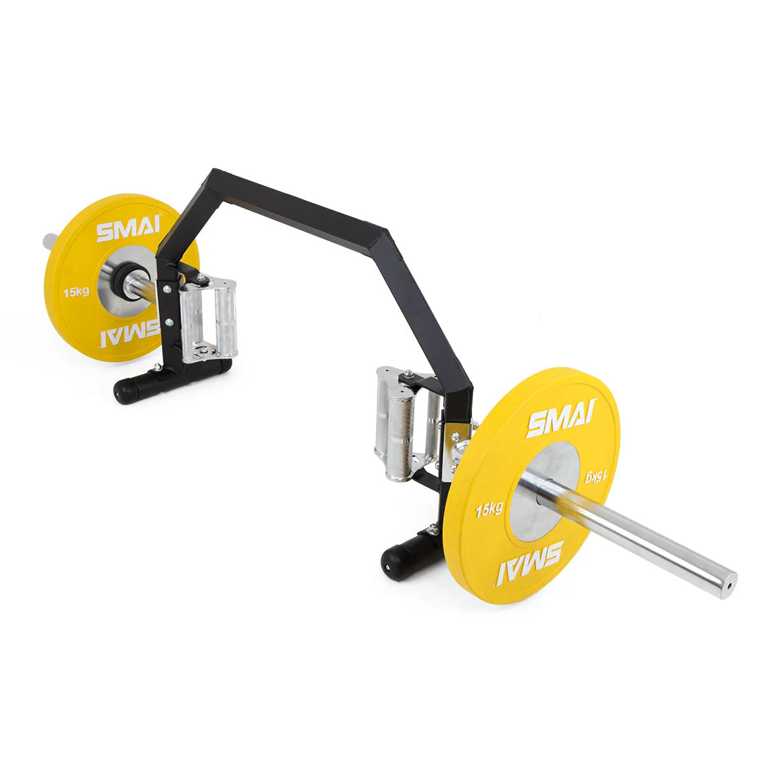SMAI - Open Hex Trap Bar with Rotating Handles - 3 Grip Sizes - Image 10
