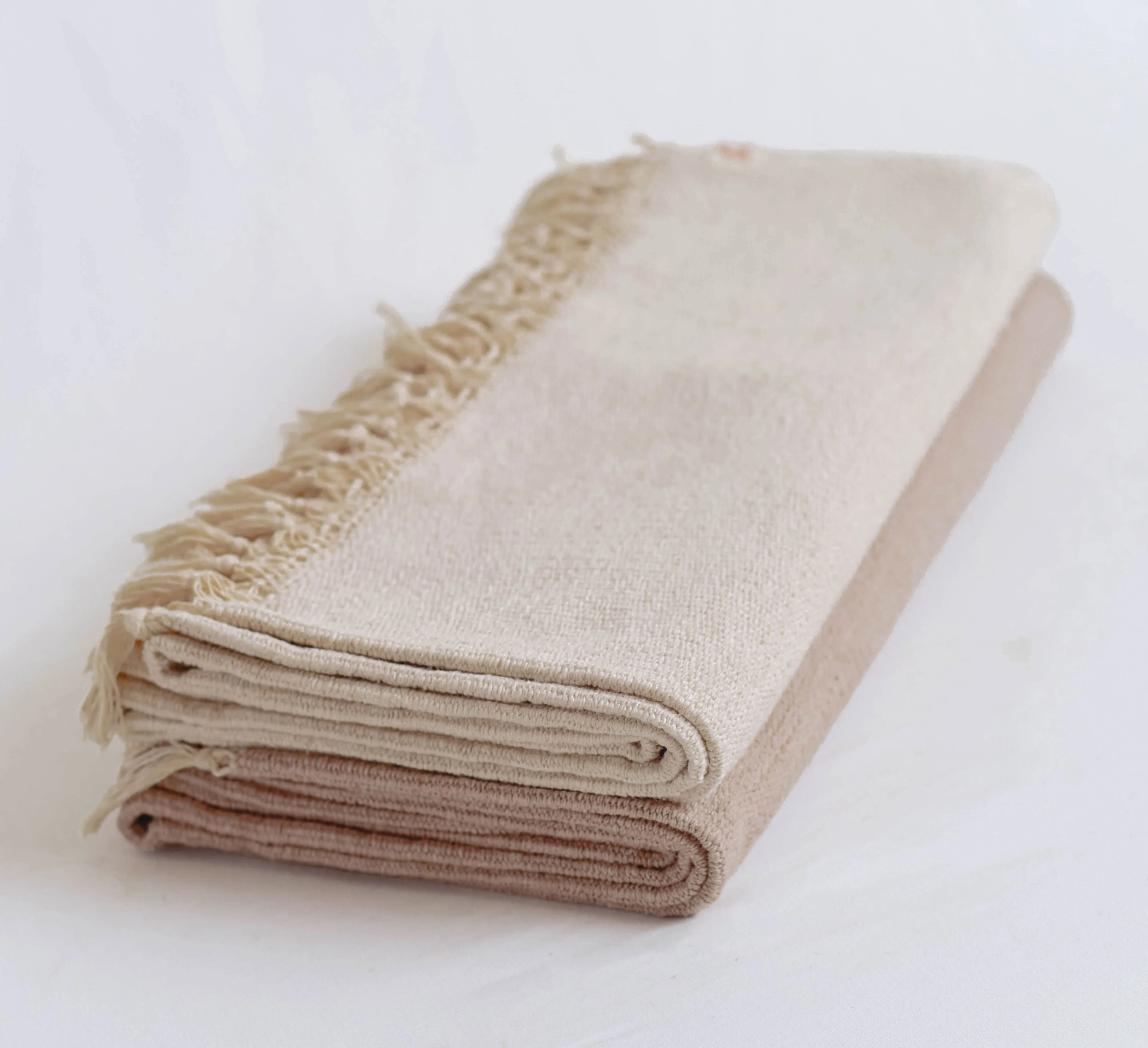 Oko Living - Organic Cotton Yoga Blanket - Naturally Dyed - Image 2