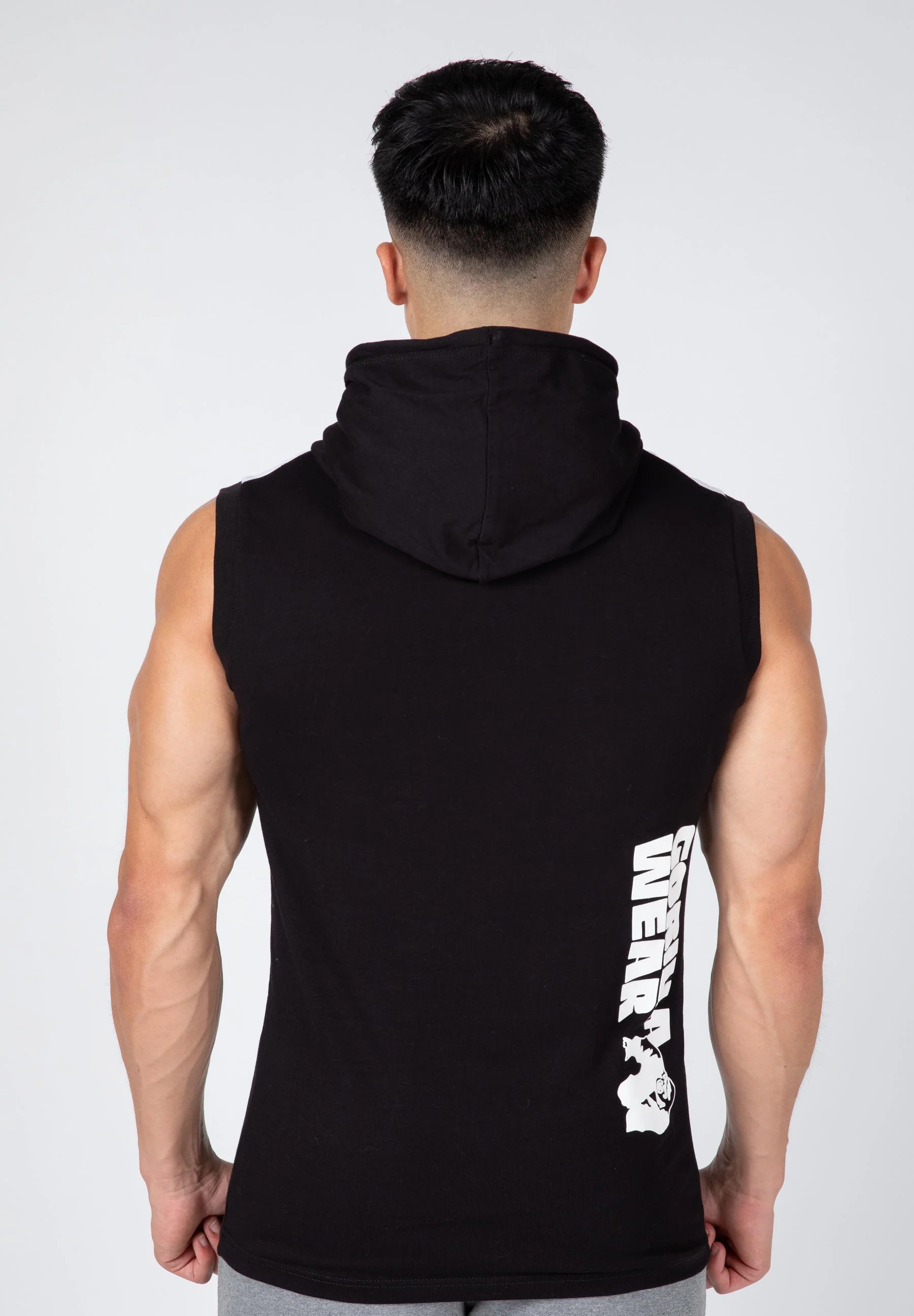 Gorilla Wear - Oswego S/L Hooded T-shirt - Black - Image 4